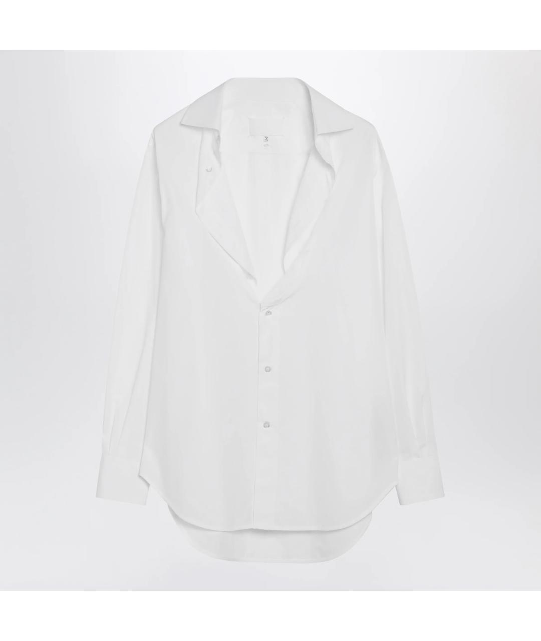 MAISON MARGIELA Белая хлопковая рубашка, фото 3