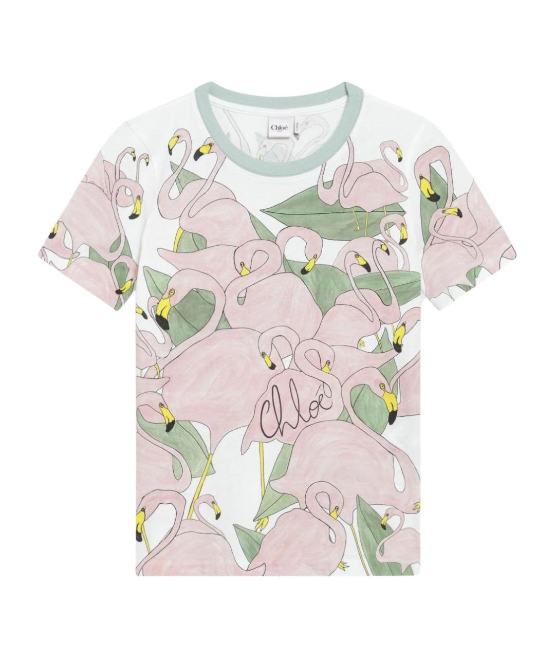 CHLOE Мульти хлопковая футболка, фото 1