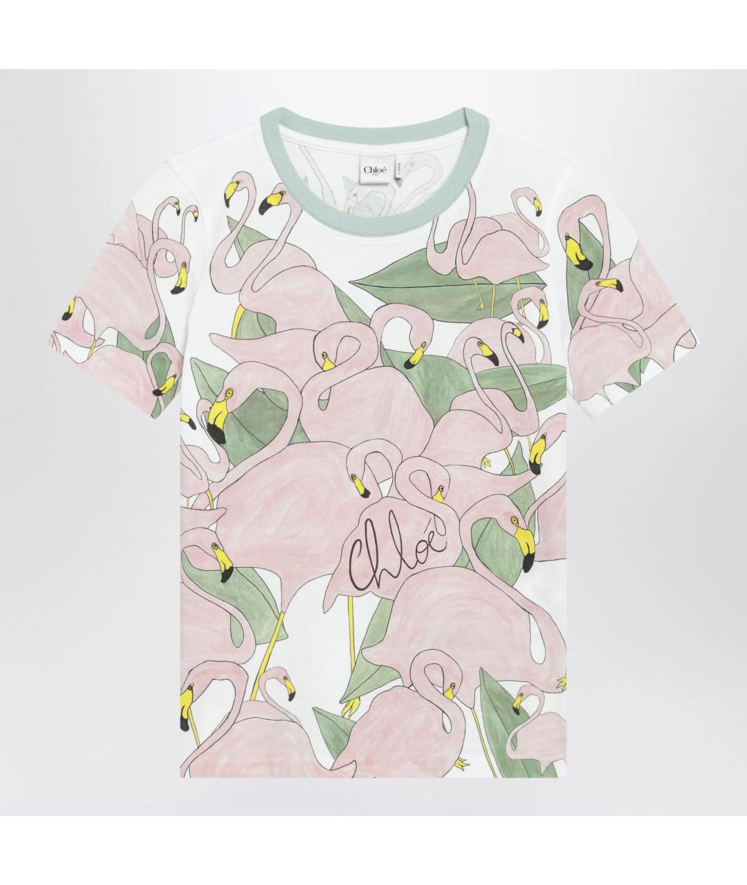 CHLOE Мульти хлопковая футболка, фото 3