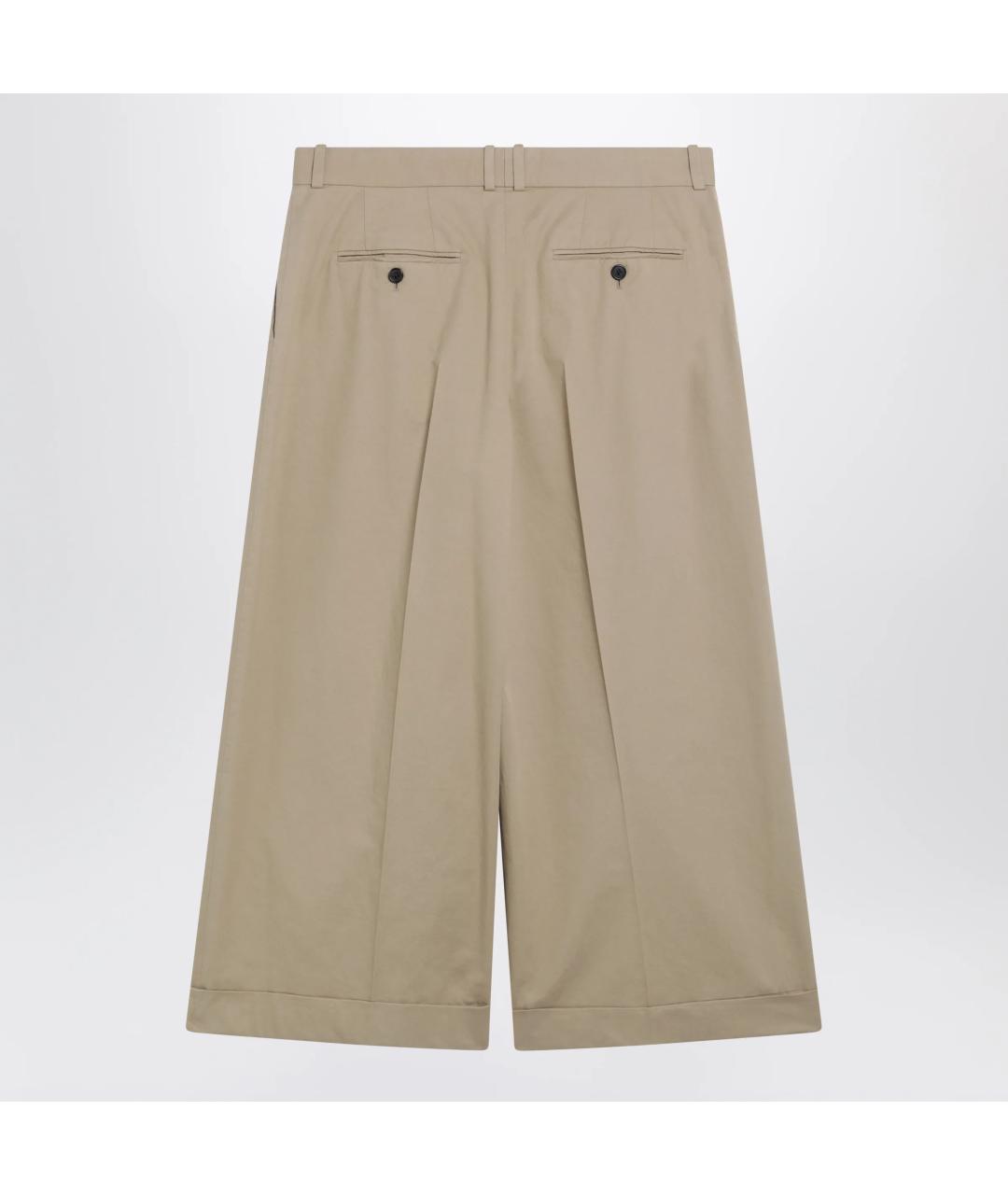 THE ROW Бежевые хлопковые кюлоты, фото 2