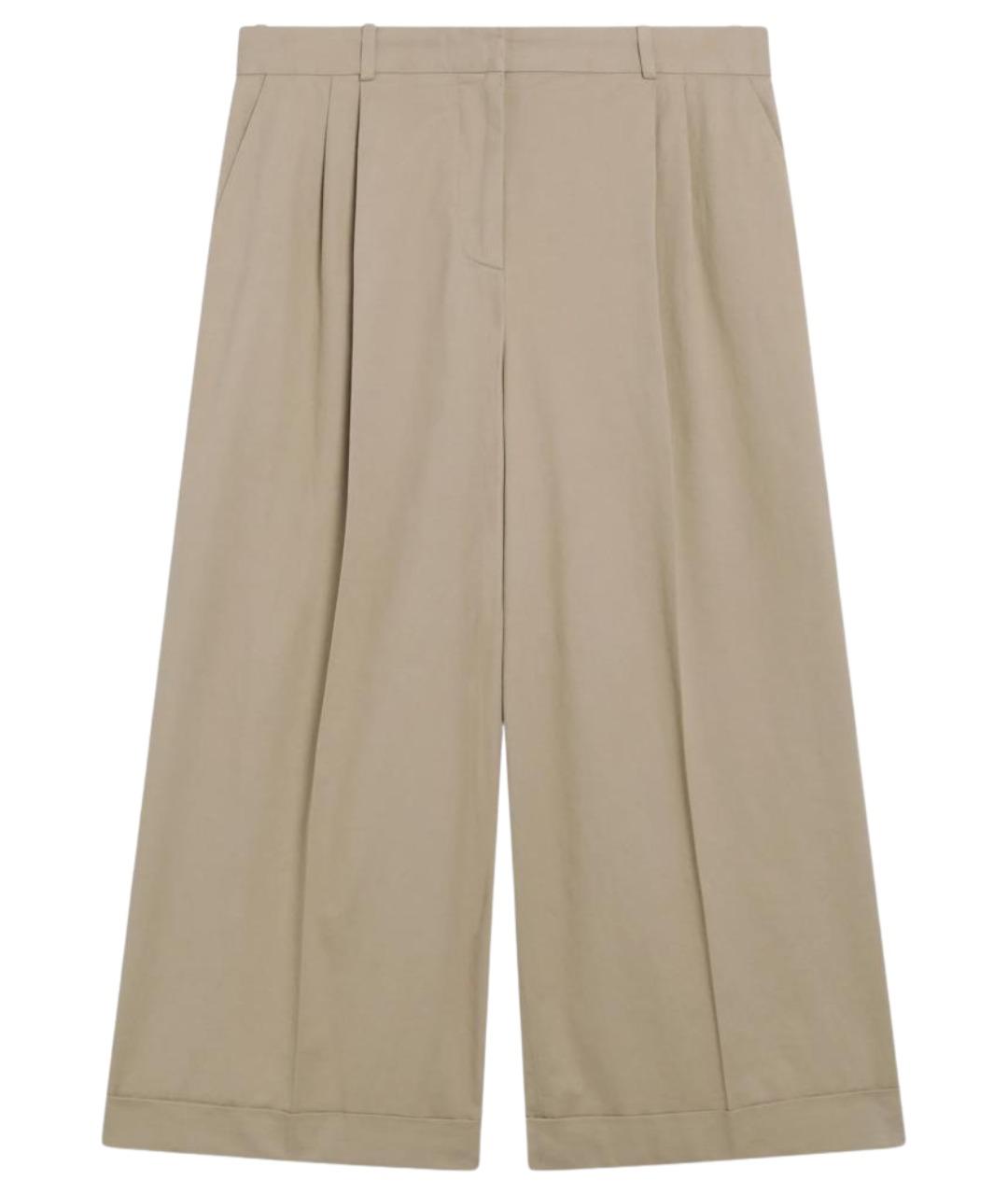 THE ROW Бежевые хлопковые кюлоты, фото 1