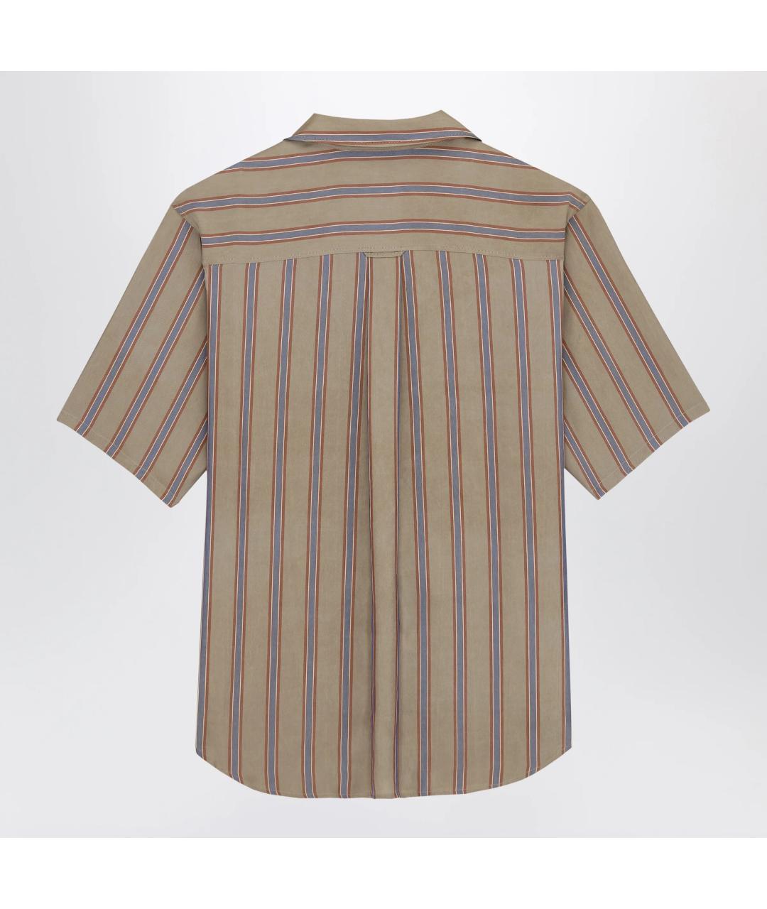 SAINT LAURENT Коричневая кэжуал рубашка, фото 2