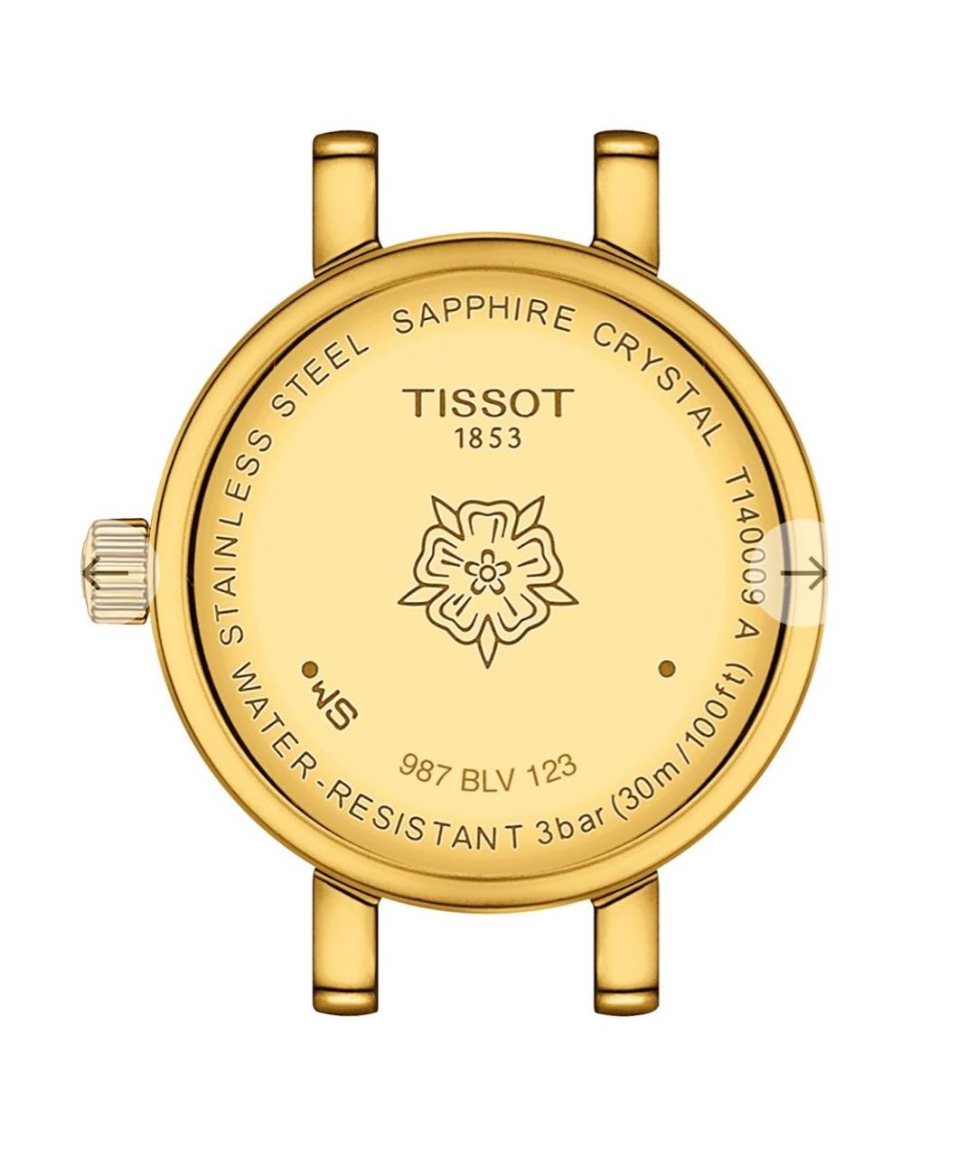 TISSOT Желтые часы, фото 2