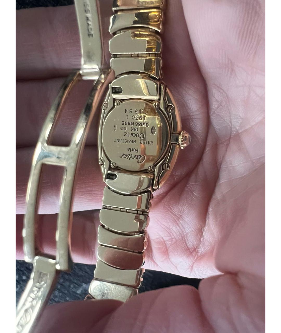 CARTIER Золотые часы из желтого золота, фото 2