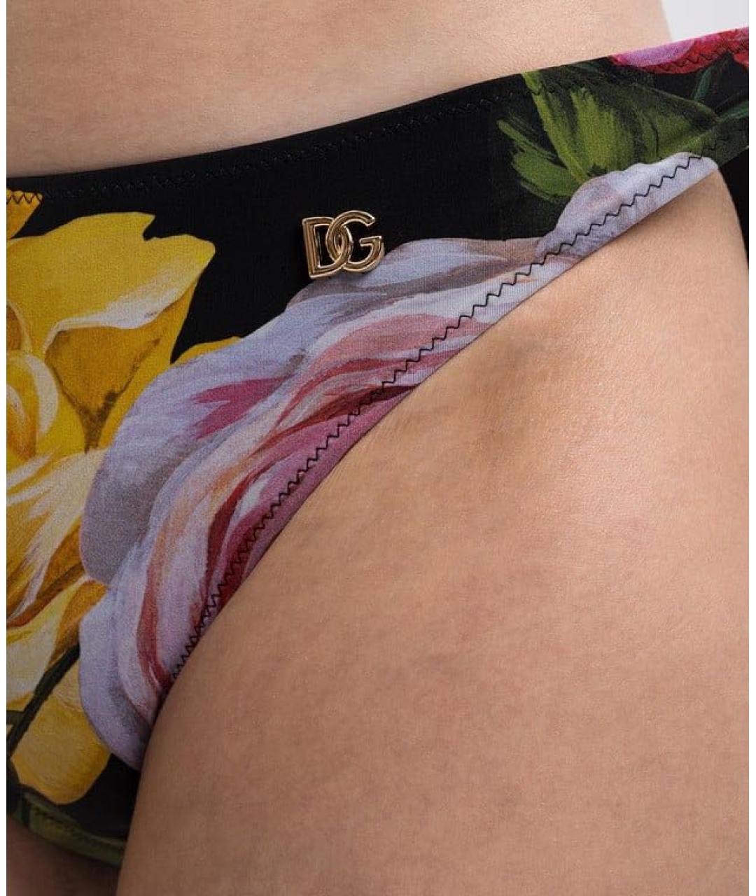 DOLCE&GABBANA Мульти купальник, фото 4