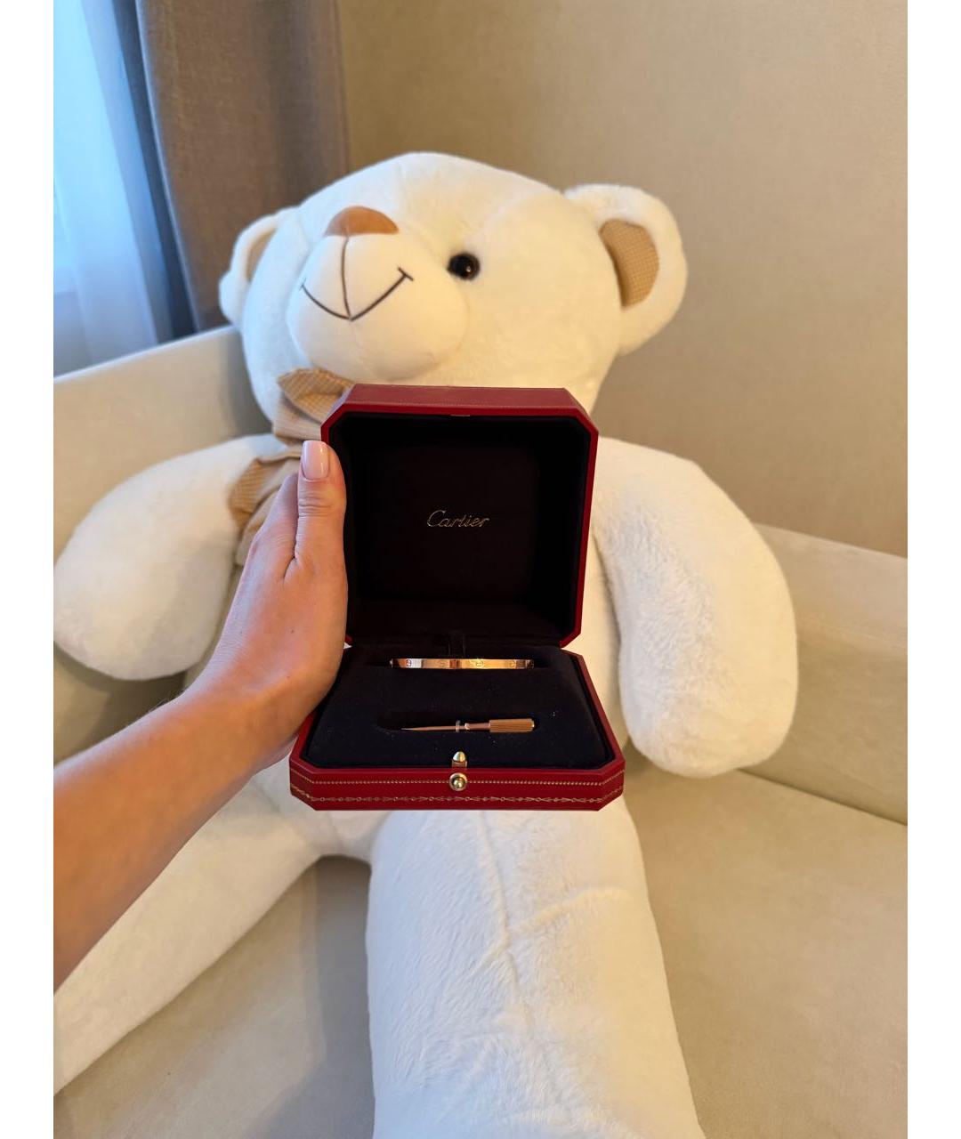 CARTIER Розовый браслет из розового золота, фото 5