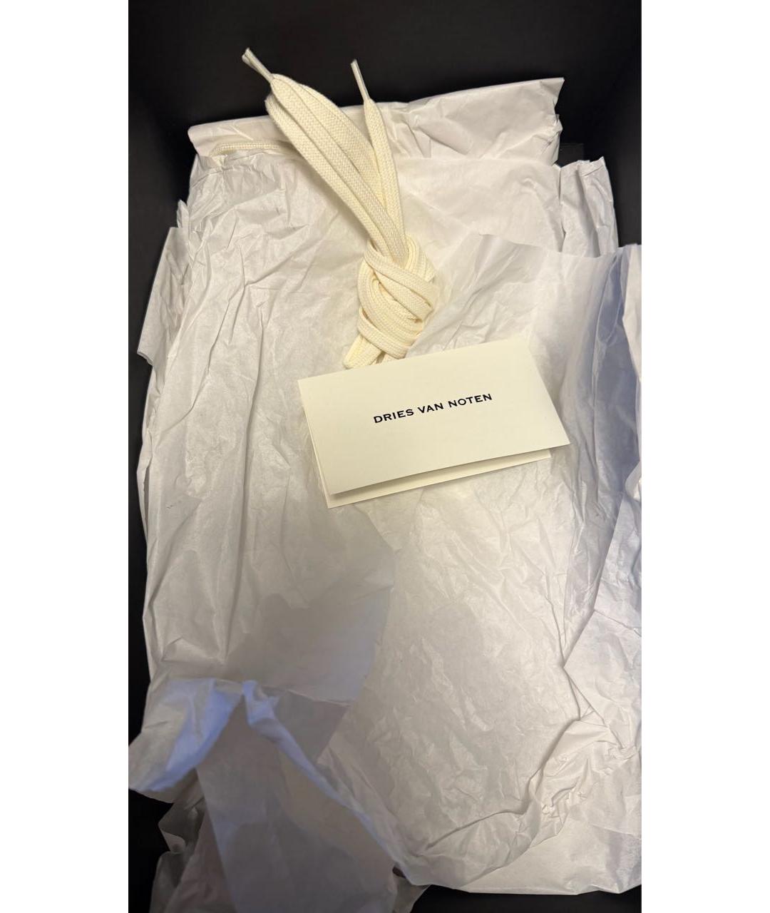 DRIES VAN NOTEN Розовые замшевые кеды, фото 6