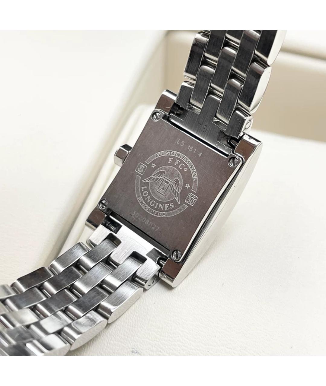 LONGINES Серебряные металлические часы, фото 3