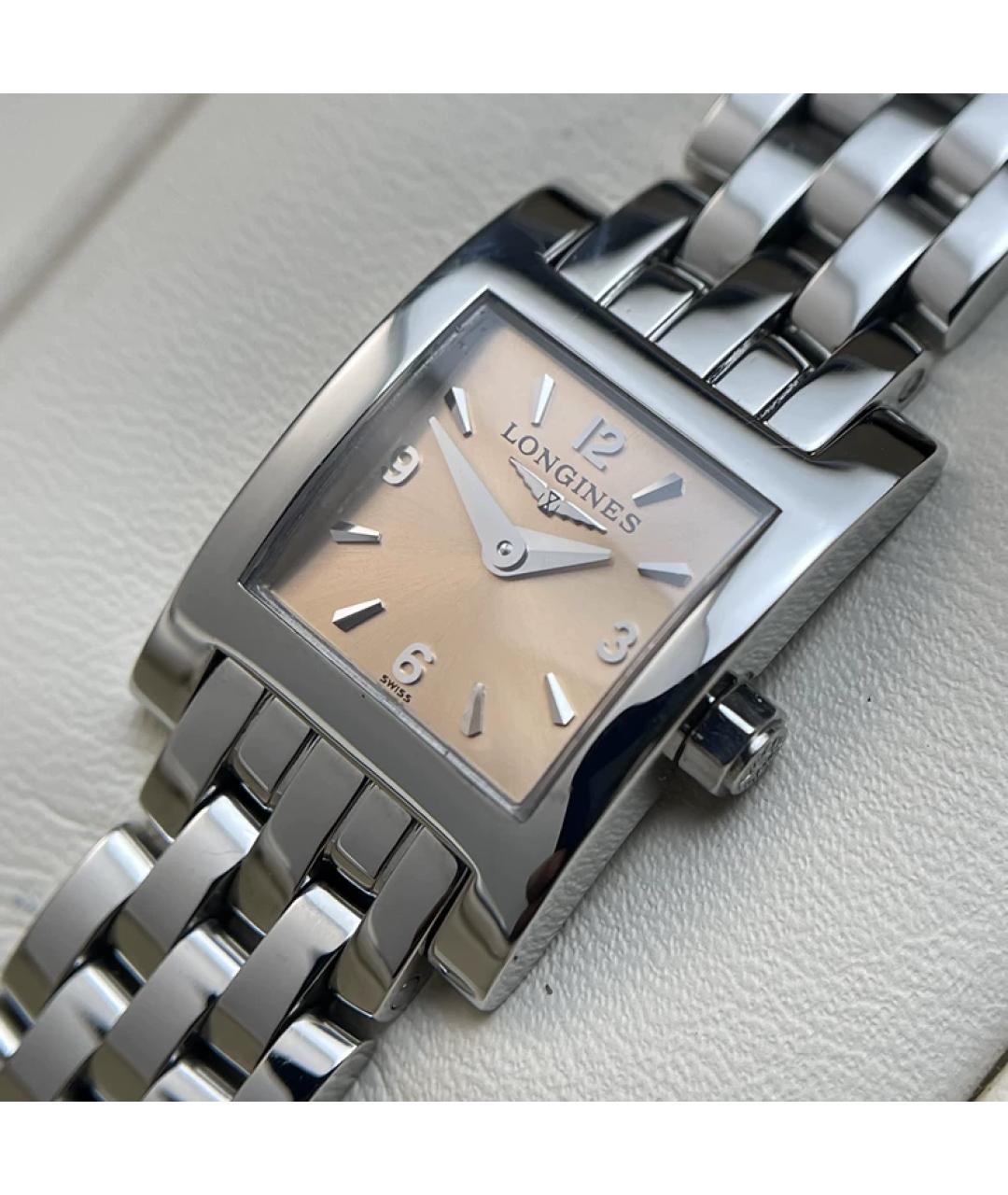 LONGINES Серебряные металлические часы, фото 2