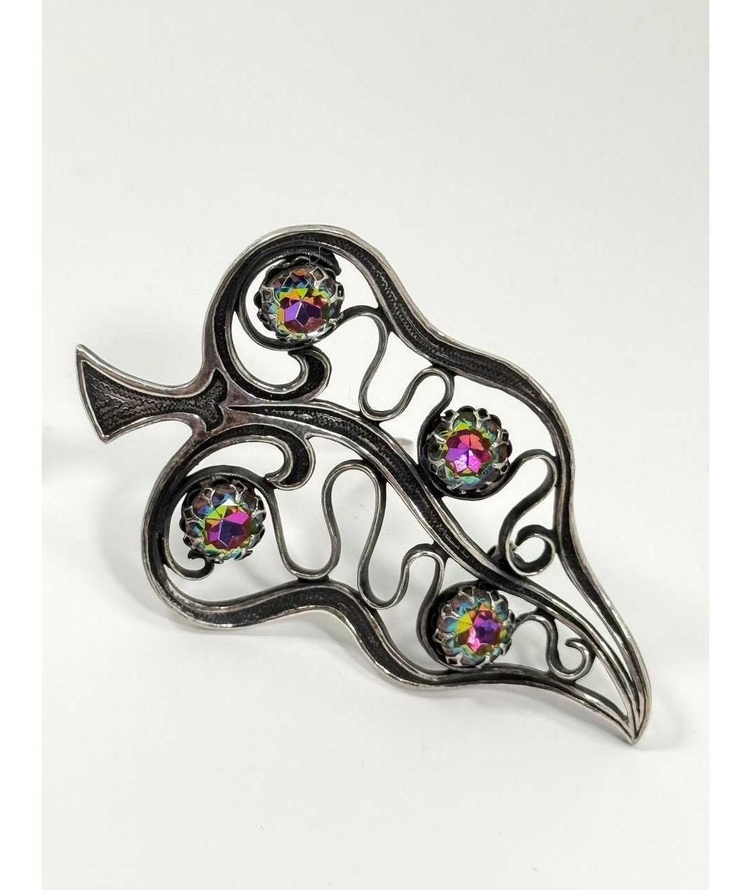 SCHIAPARELLI Мульти металлическая булавка / брошь, фото 9