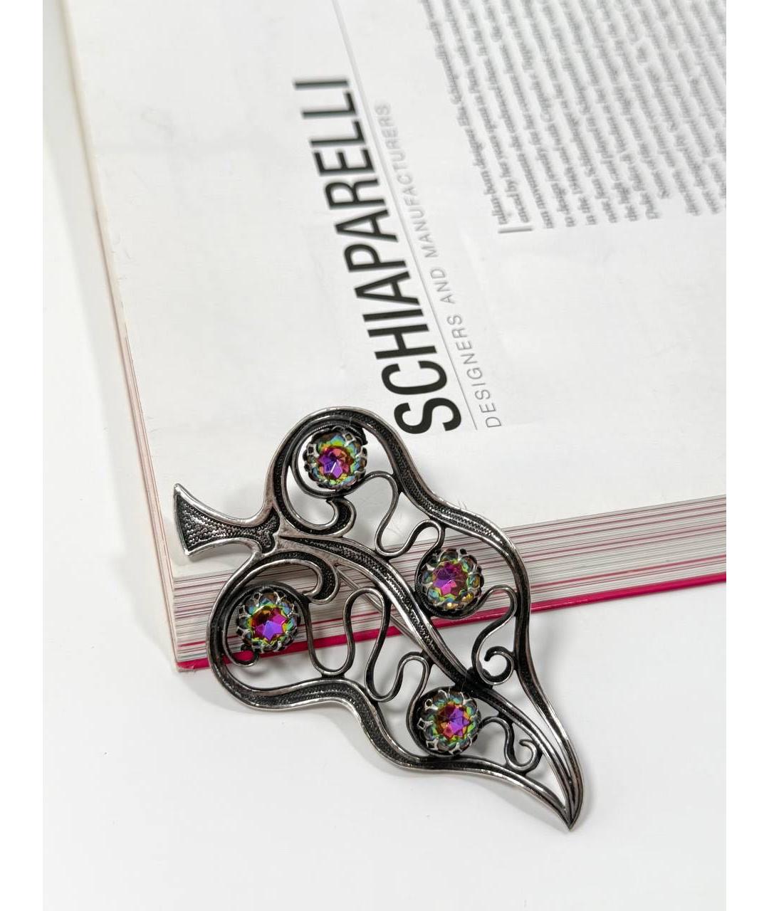 SCHIAPARELLI Мульти металлическая булавка / брошь, фото 5