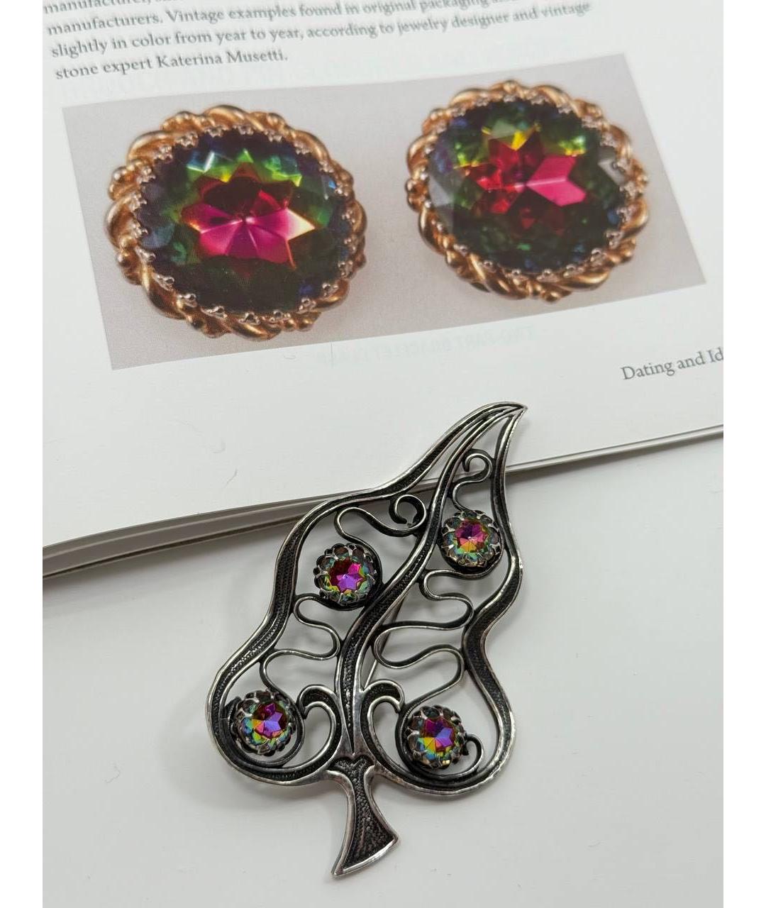 SCHIAPARELLI Мульти металлическая булавка / брошь, фото 3