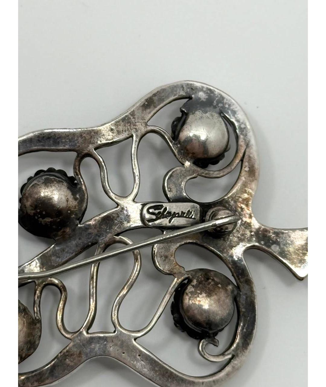 SCHIAPARELLI Мульти металлическая булавка / брошь, фото 4