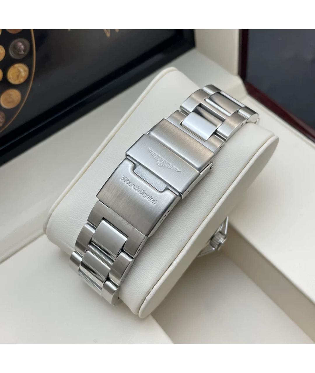 LONGINES Синие металлические часы, фото 7