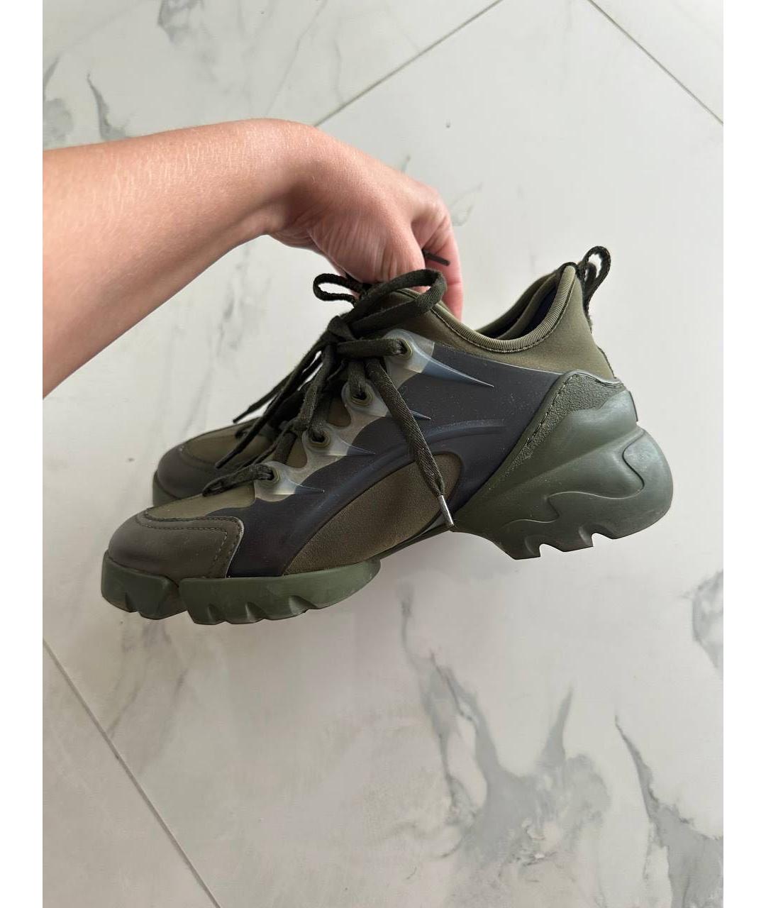 CHRISTIAN DIOR Хаки кроссовки, фото 5