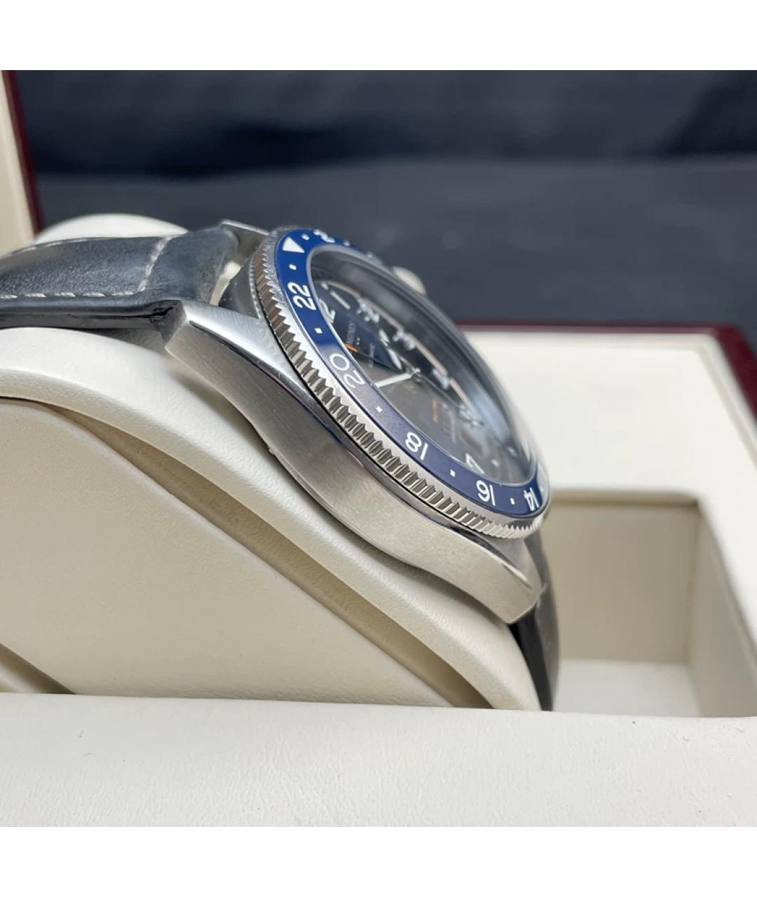 LONGINES Синие металлические часы, фото 5