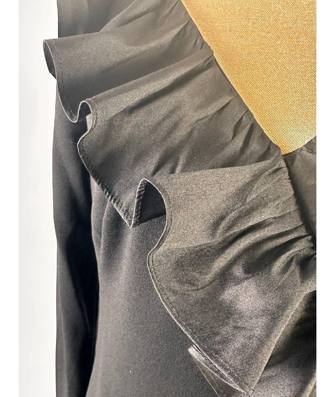 RALPH LAUREN Черное полиэстеровое коктейльное платье, фото 5