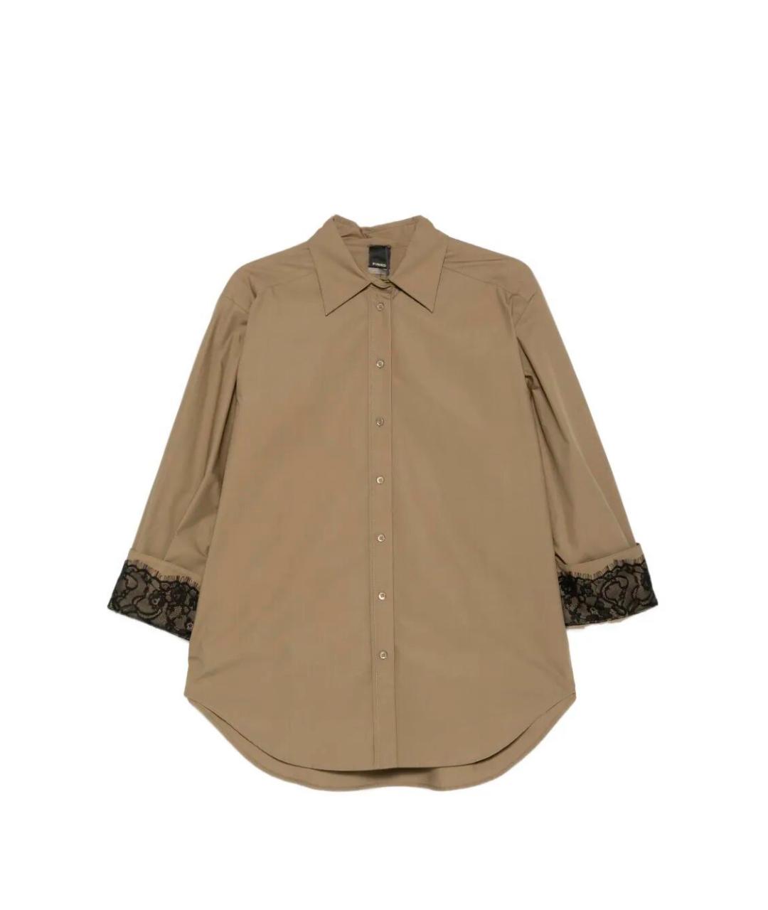 PINKO Зеленая рубашка, фото 1