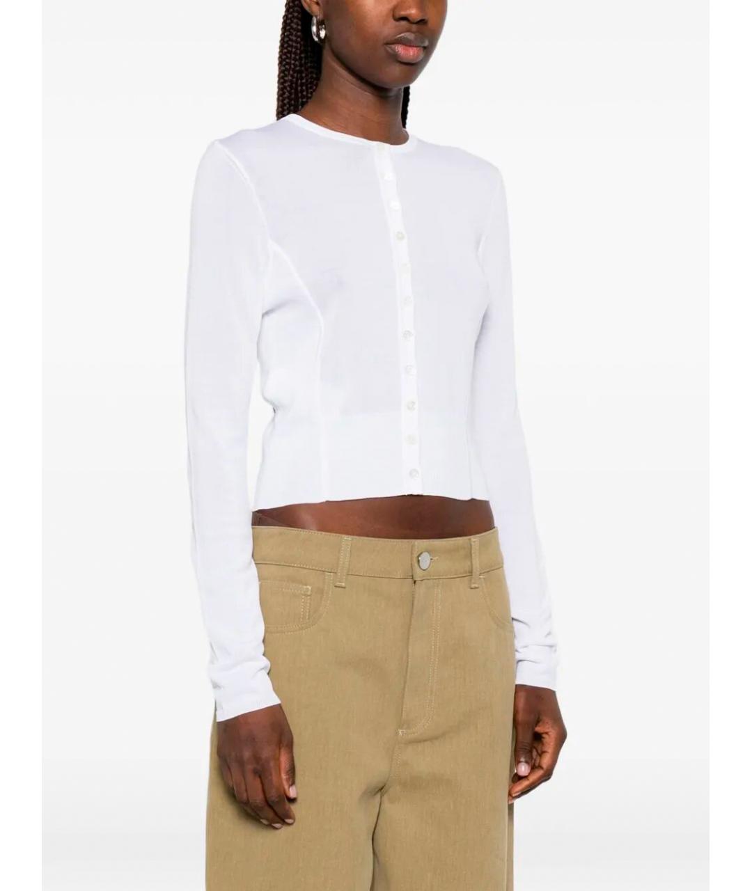 PINKO Белый вискозный кардиган, фото 3