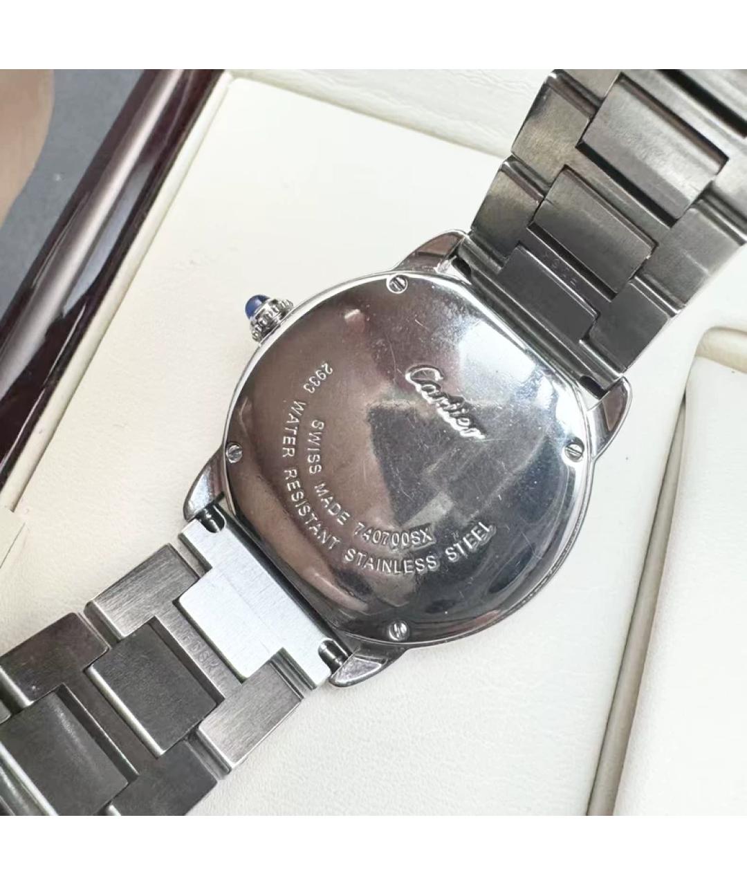 CARTIER Серебряные металлические часы, фото 3