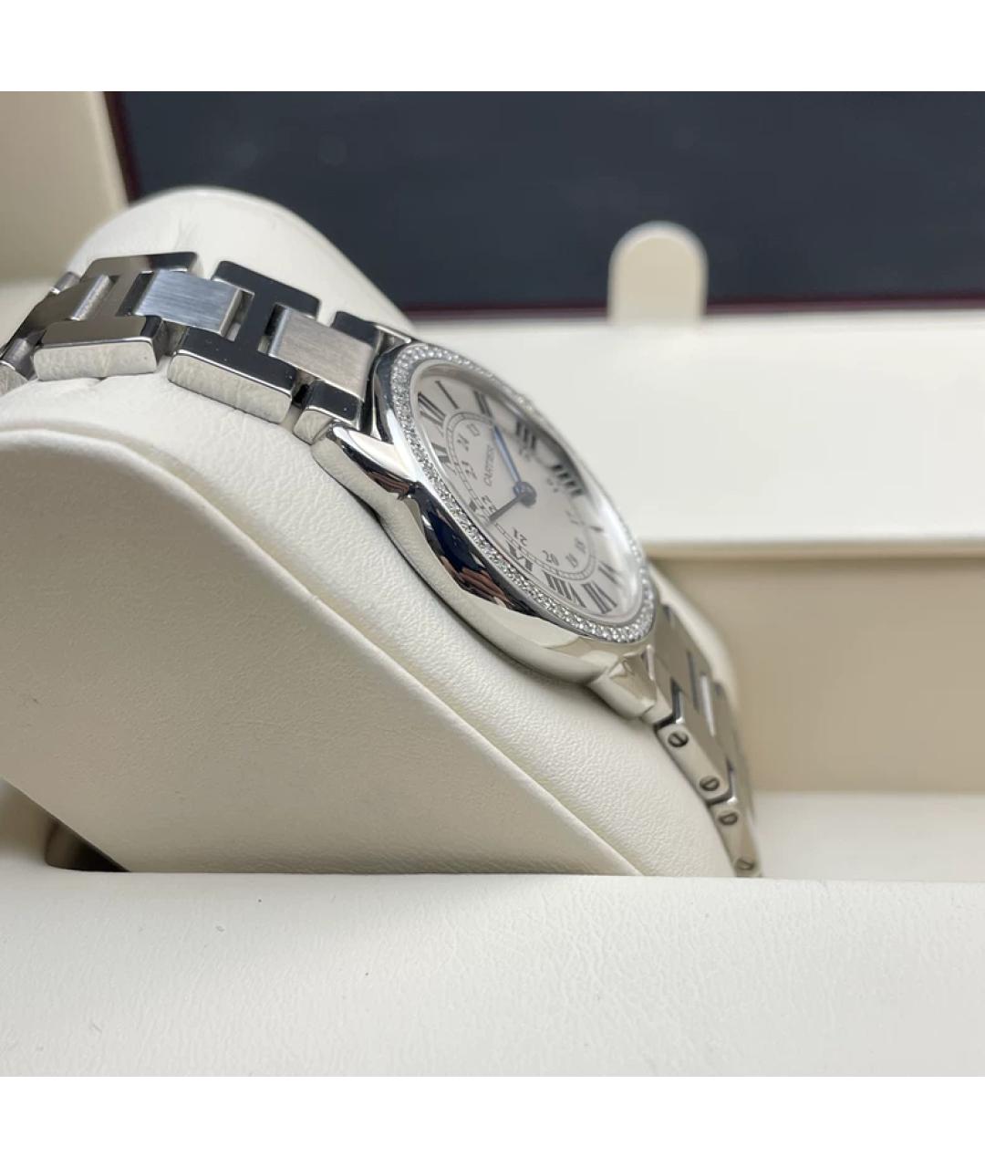 CARTIER Серебряные металлические часы, фото 5