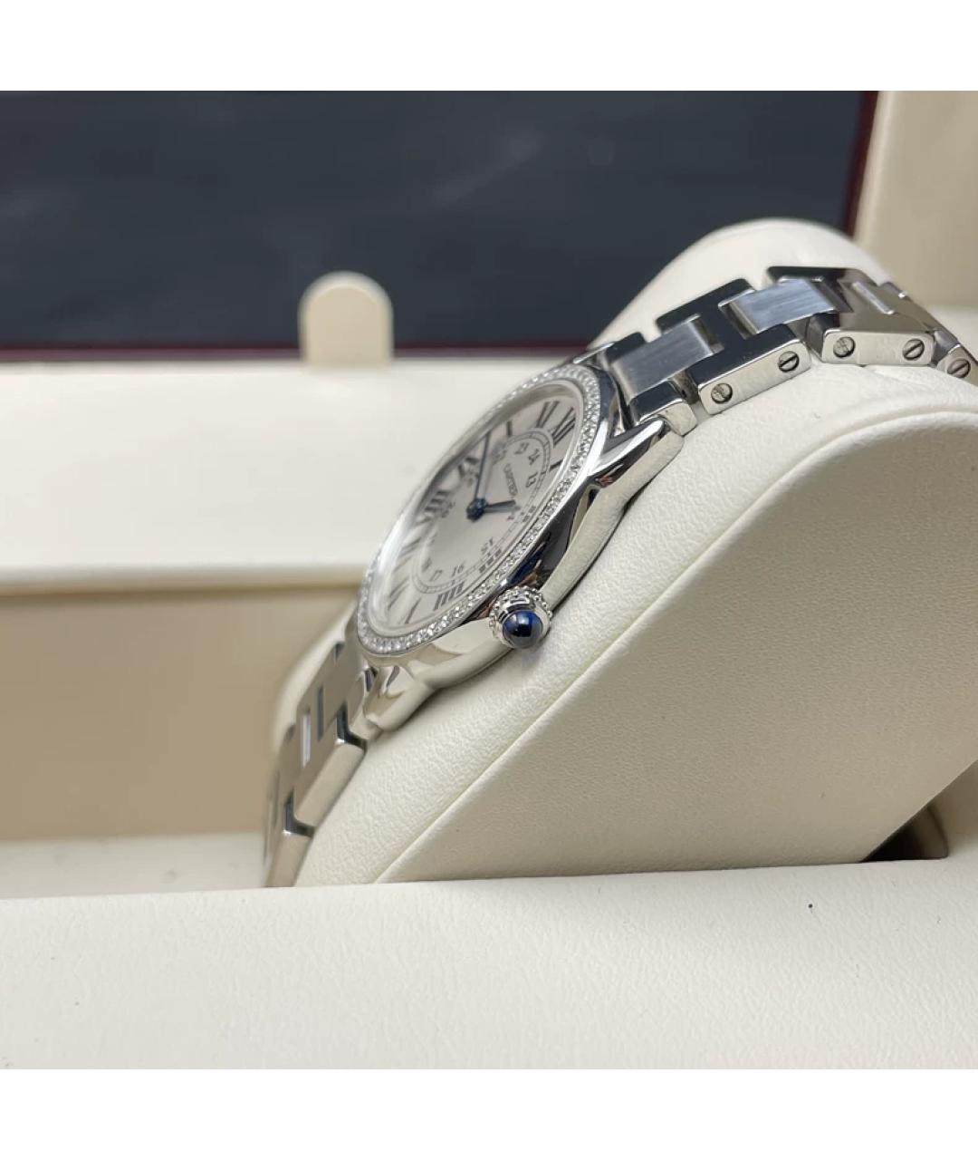 CARTIER Серебряные металлические часы, фото 4