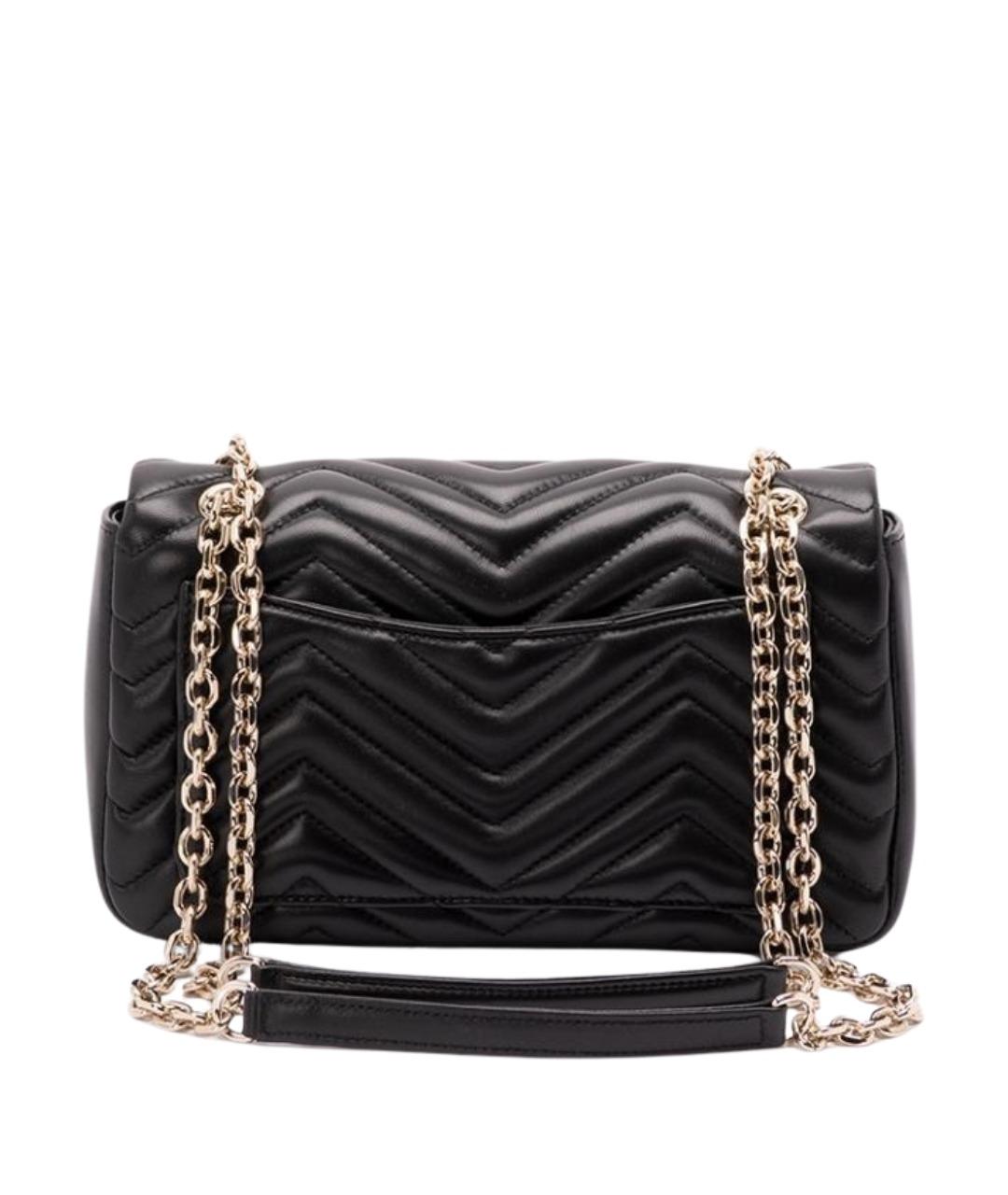 GUCCI Черная кожаная сумка через плечо, фото 2