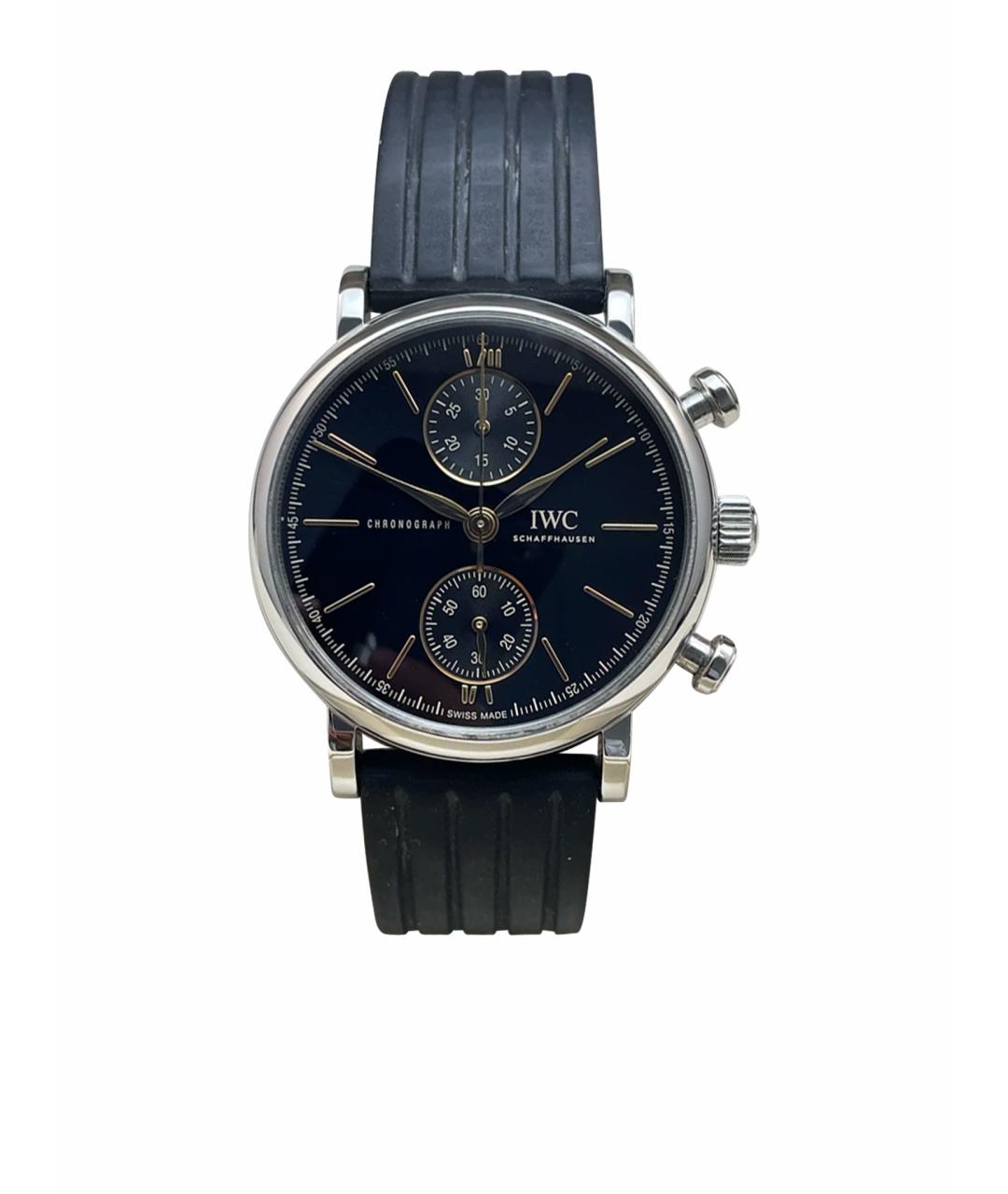 Jaeger LeCoultre Черные металлические часы, фото 1