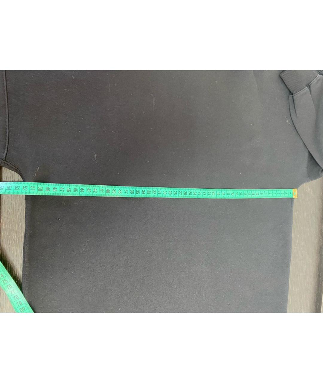 VALENTINO Черное хлопковое повседневное платье, фото 7