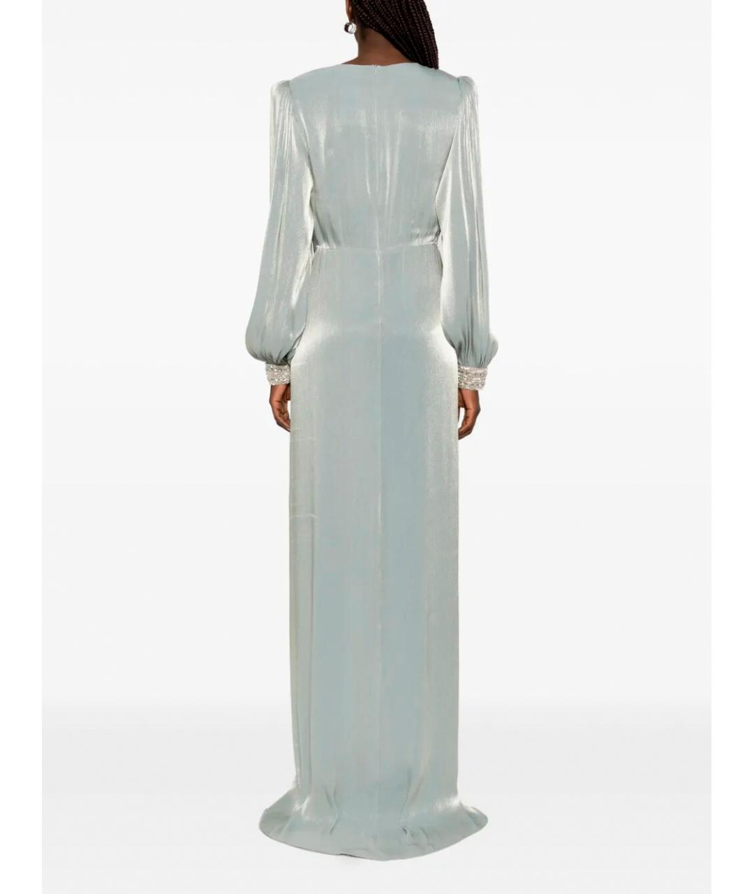 NISSA Зеленые полиэстеровое вечернее платье, фото 4