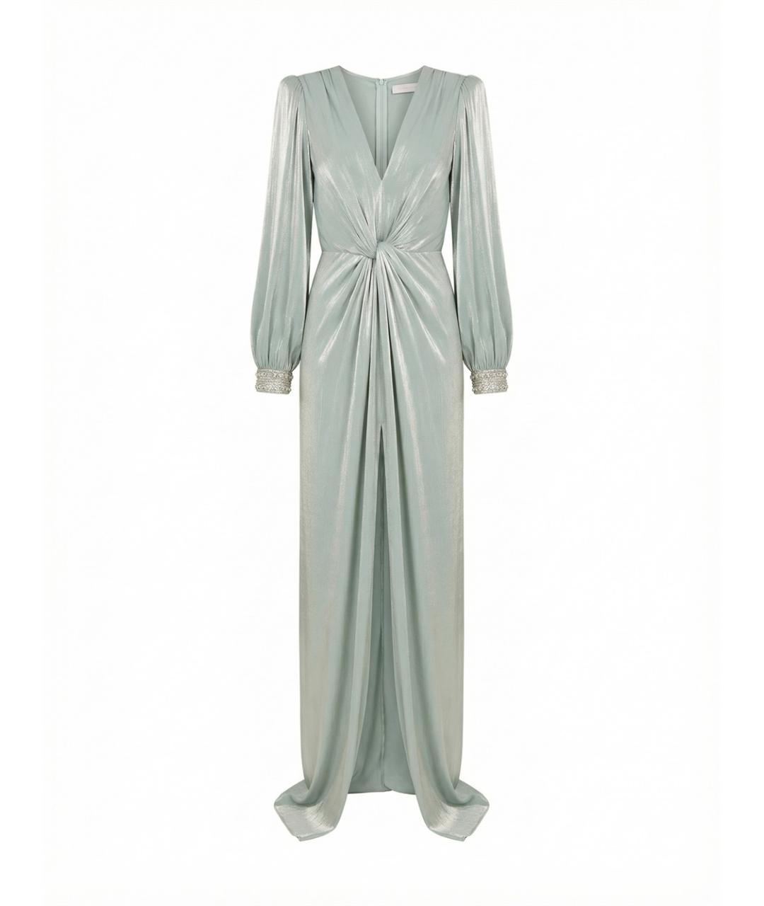 NISSA Зеленые полиэстеровое вечернее платье, фото 1