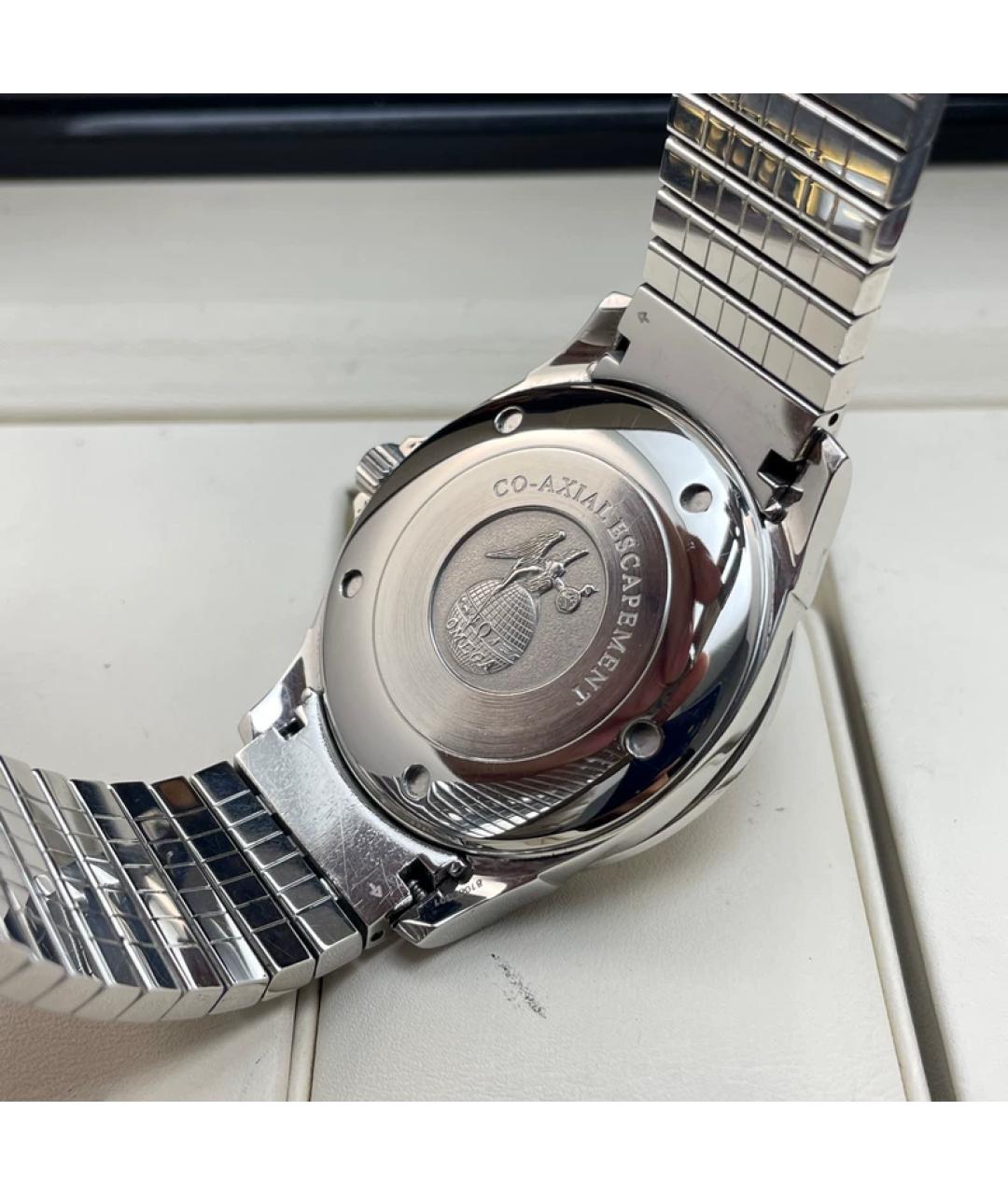 LONGINES Черные металлические часы, фото 3