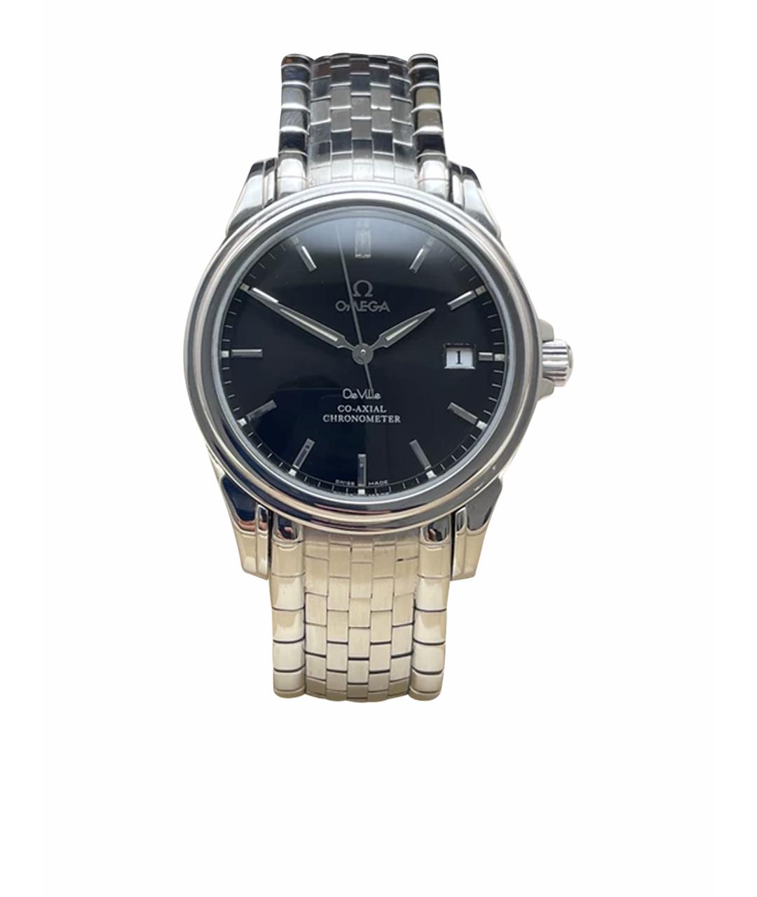 LONGINES Черные металлические часы, фото 1