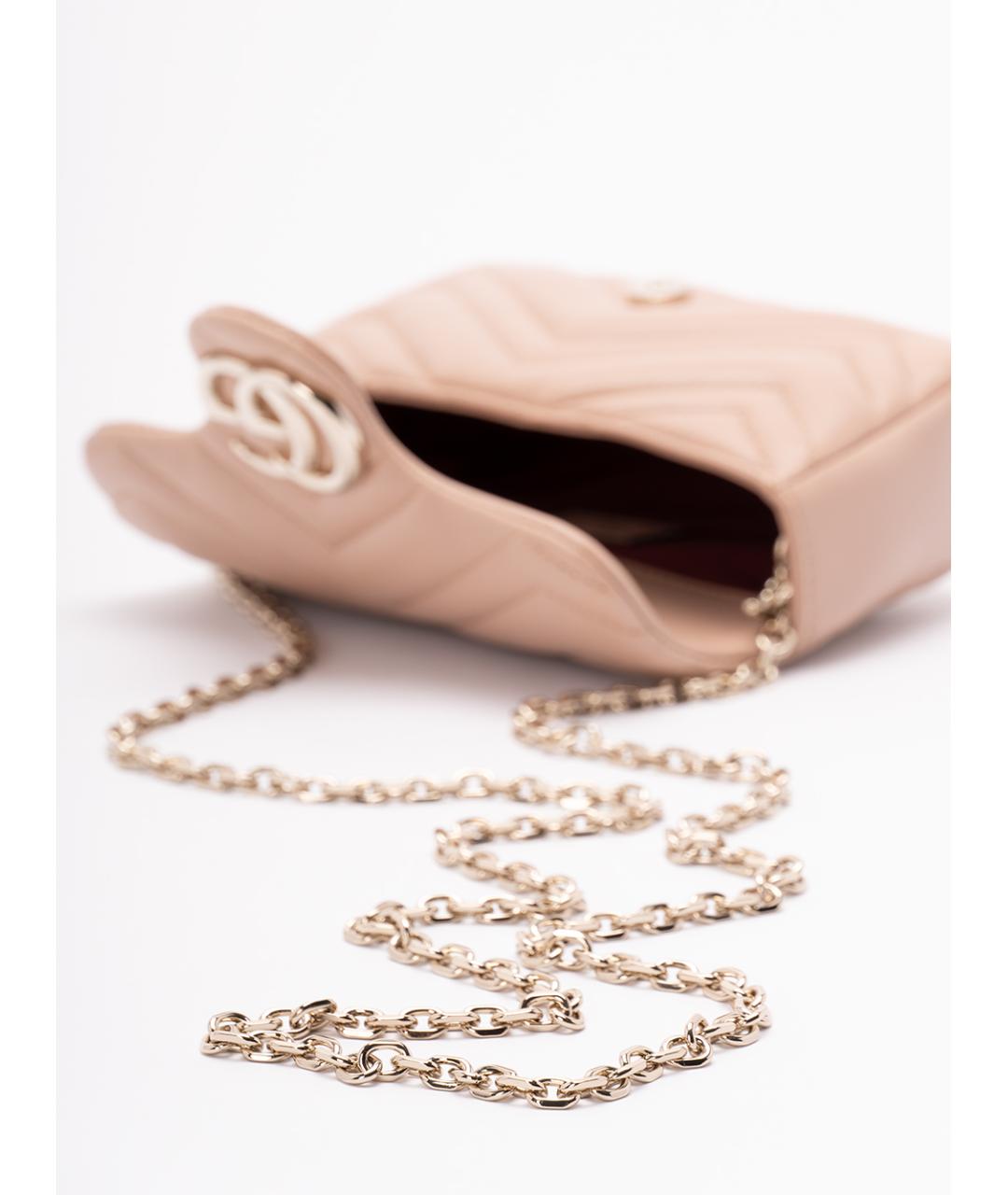 GUCCI Розовая кожаная сумка через плечо, фото 4