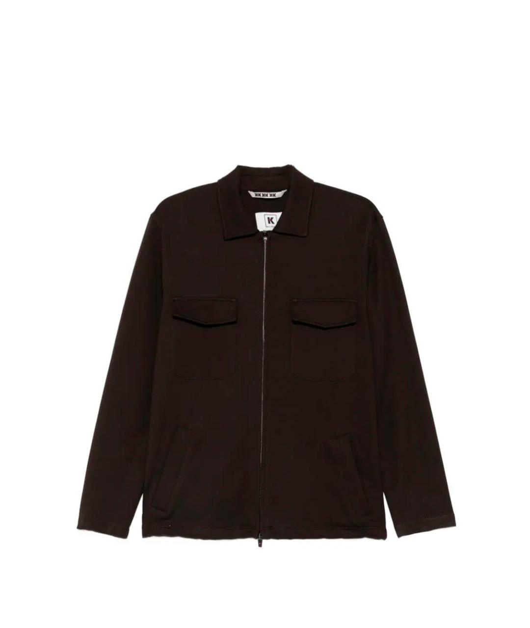 KIRED Коричневая хлопковая куртка, фото 1