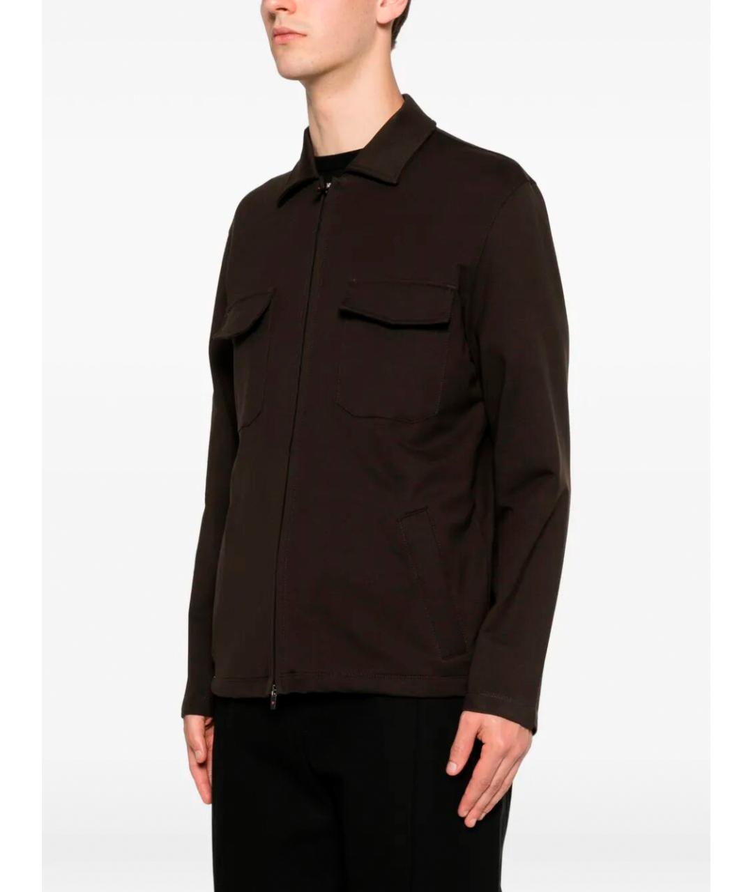 KIRED Коричневая хлопковая куртка, фото 5