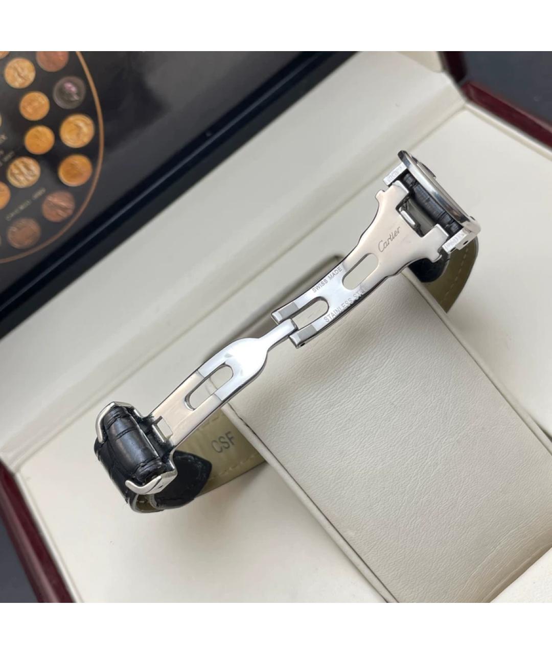 CARTIER Серебряные часы, фото 7