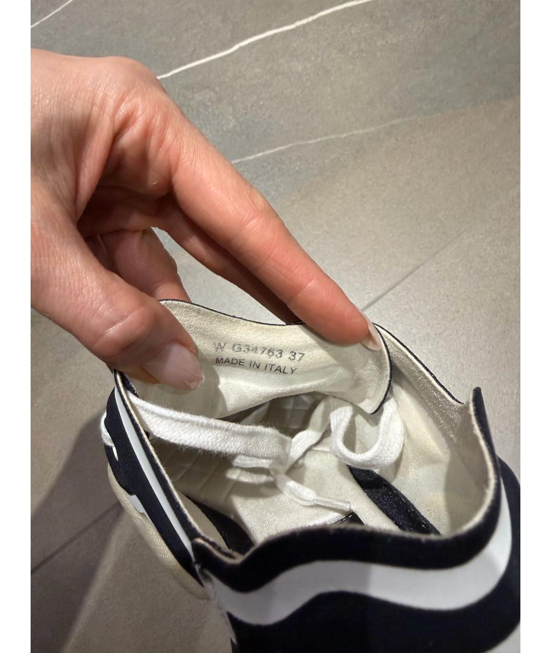 CHANEL Бежевые кроссовки, фото 5