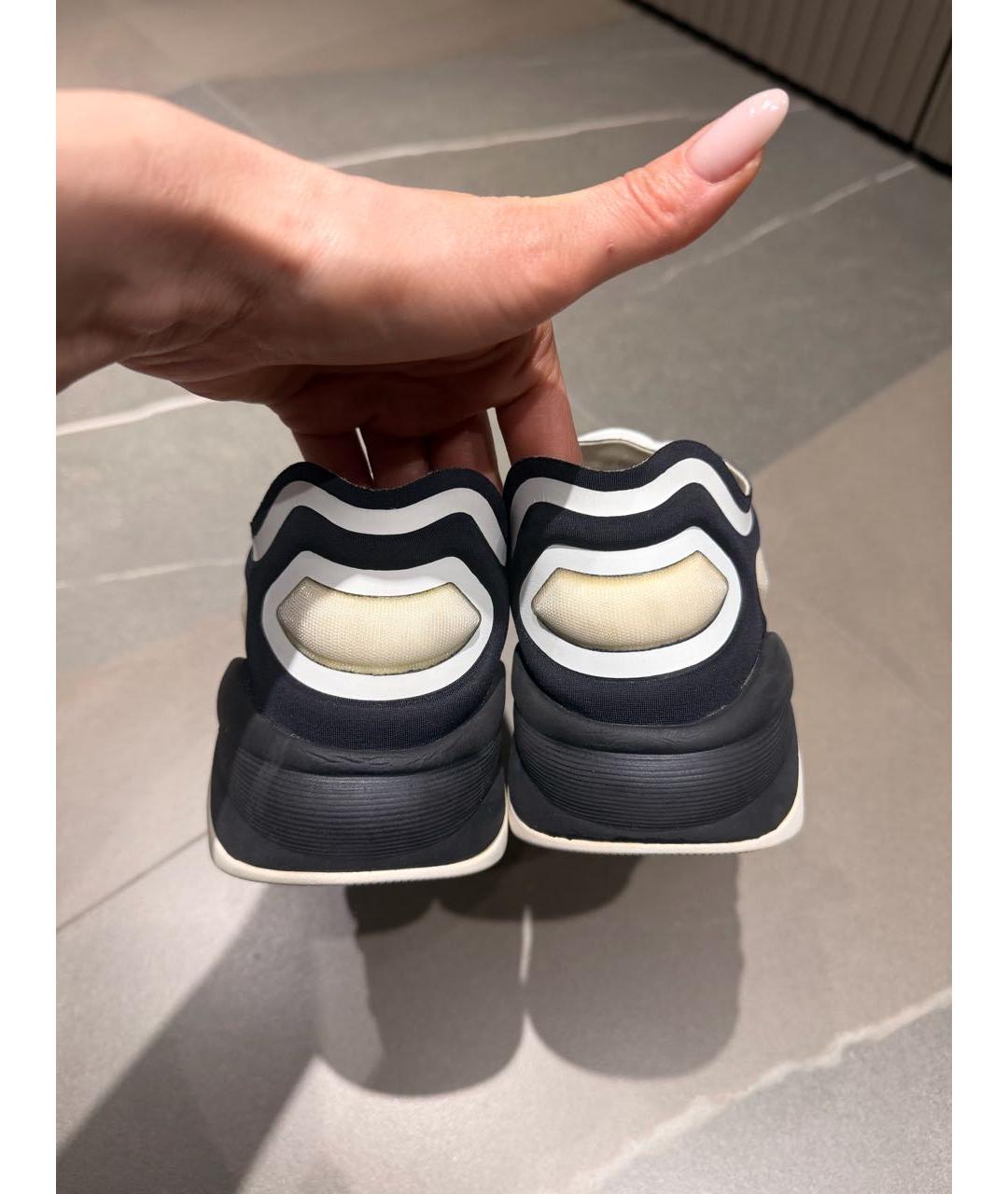 CHANEL Бежевые кроссовки, фото 3