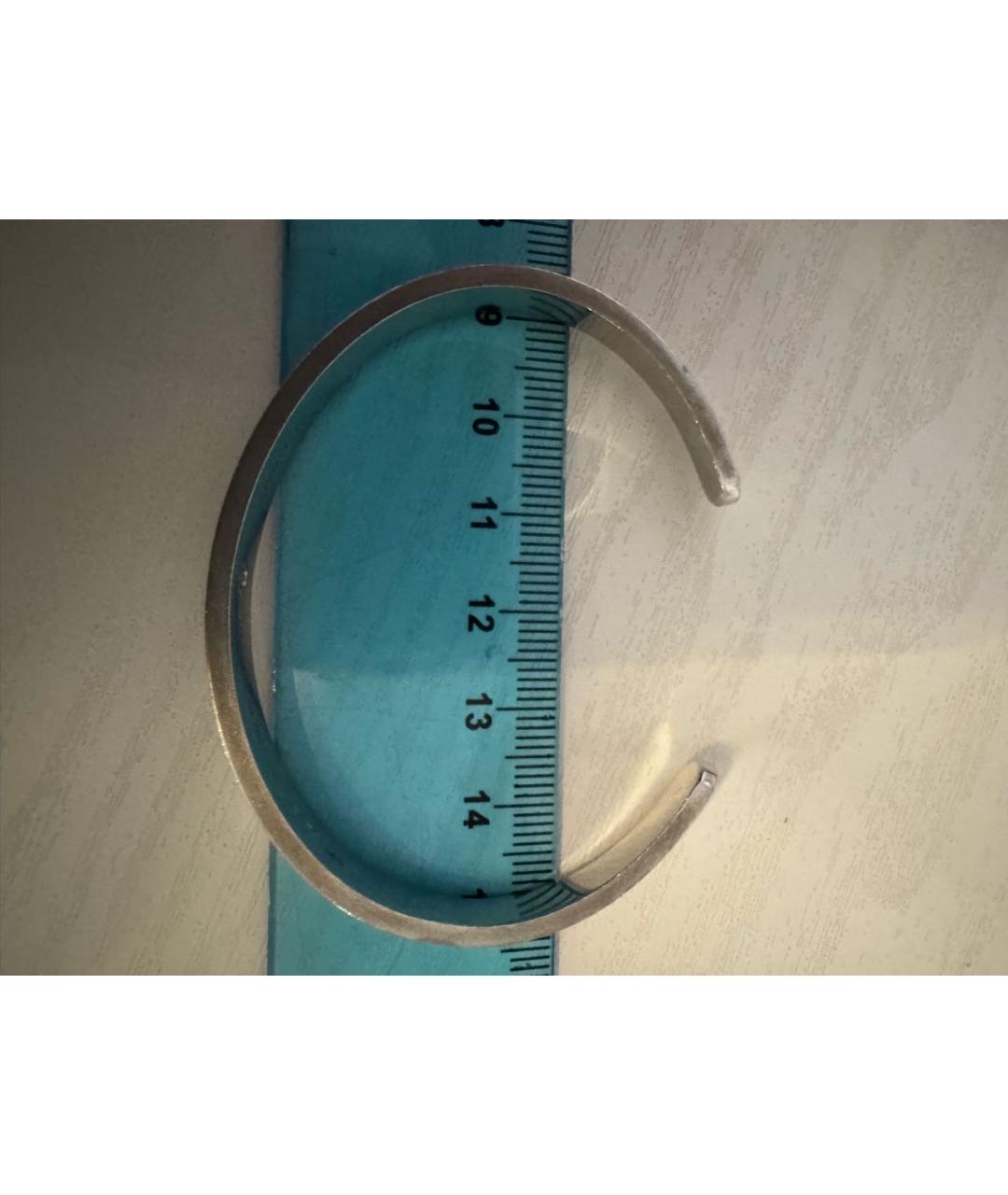 CARTIER Серебрянный браслет из белого золота, фото 5