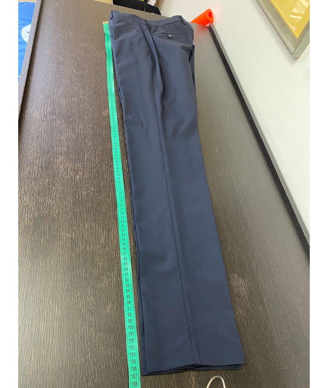 DOLCE&GABBANA Темно-синий классический костюм, фото 7