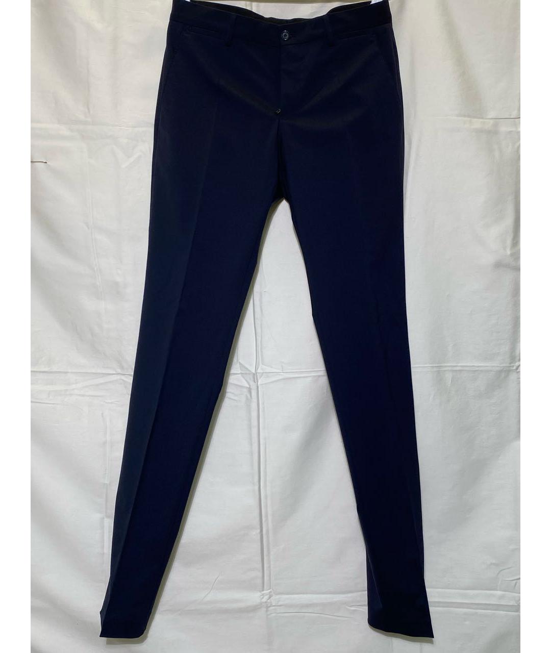 DOLCE&GABBANA Темно-синий классический костюм, фото 2