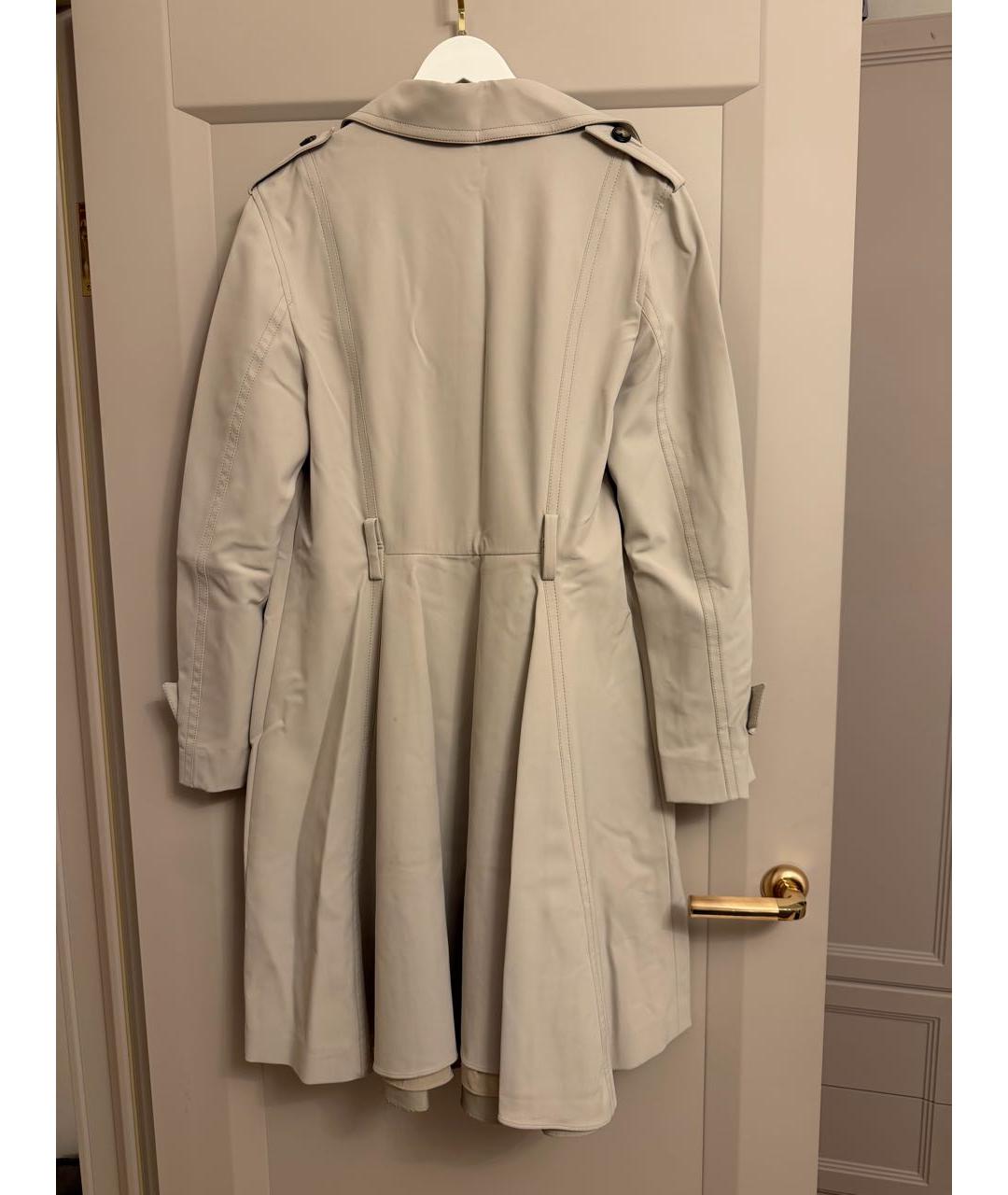 ESCADA Бежевый полиамидовый тренч/плащ, фото 2