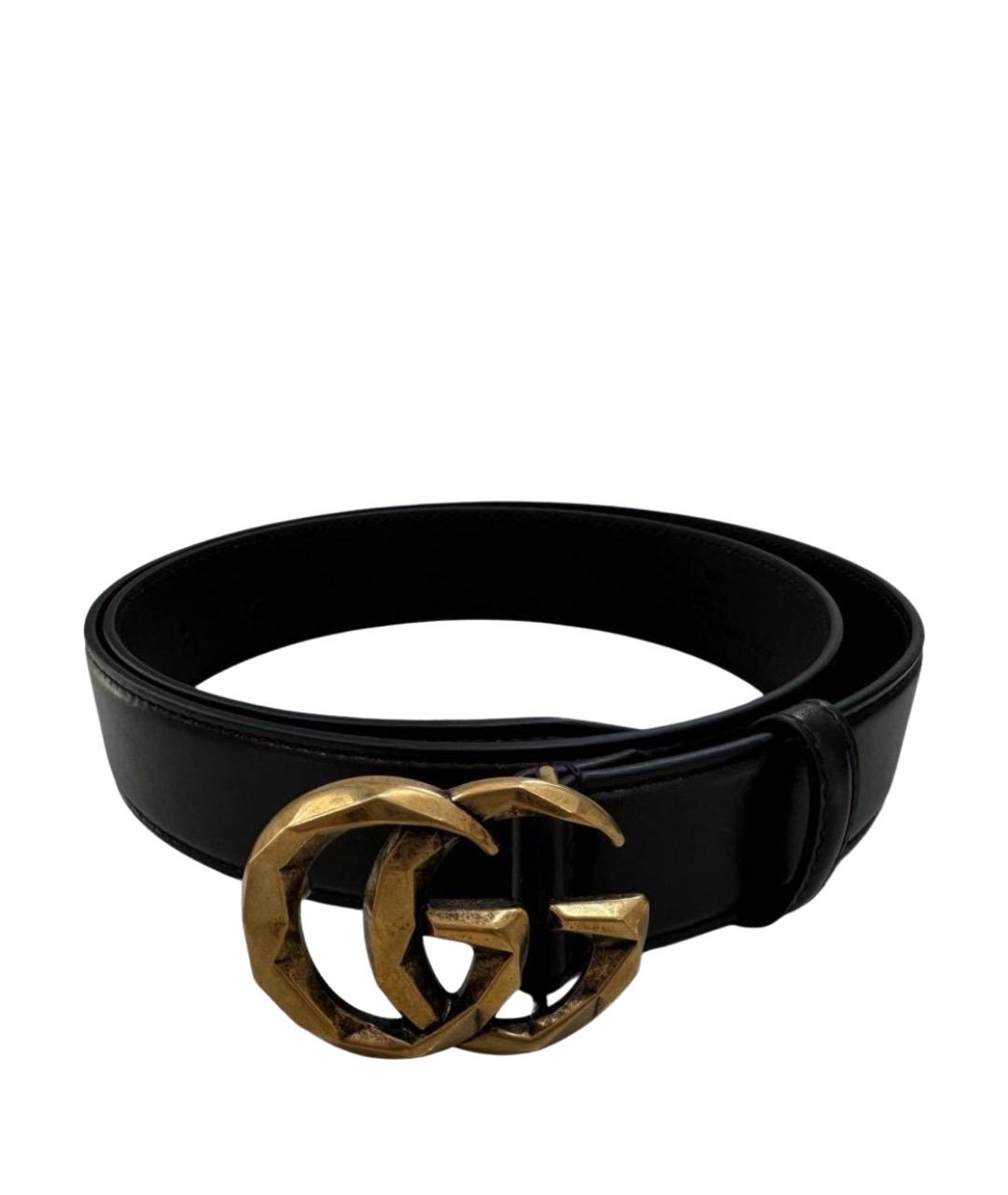 GUCCI Коричневый кожаный ремень, фото 1