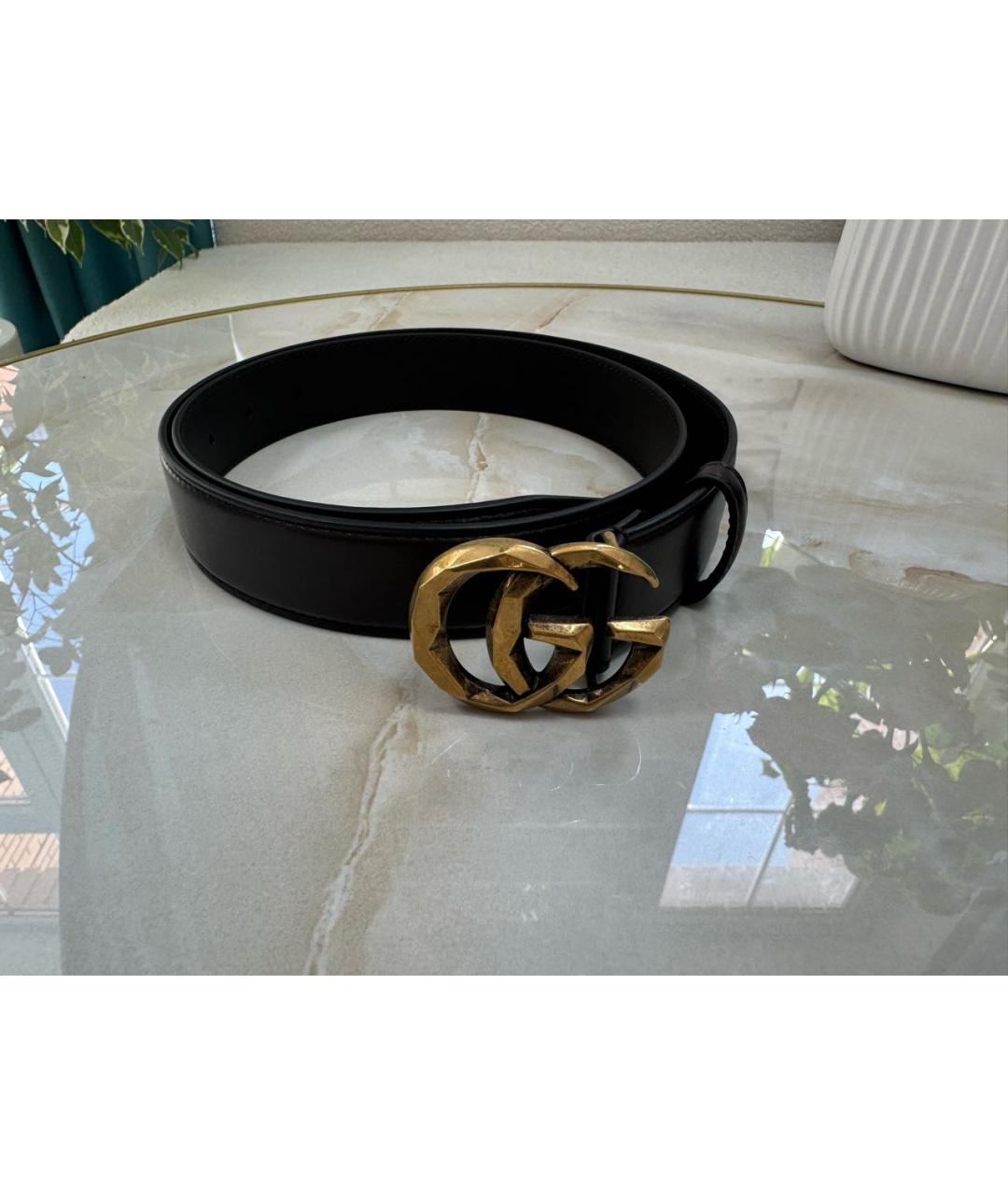 GUCCI Коричневый кожаный ремень, фото 8