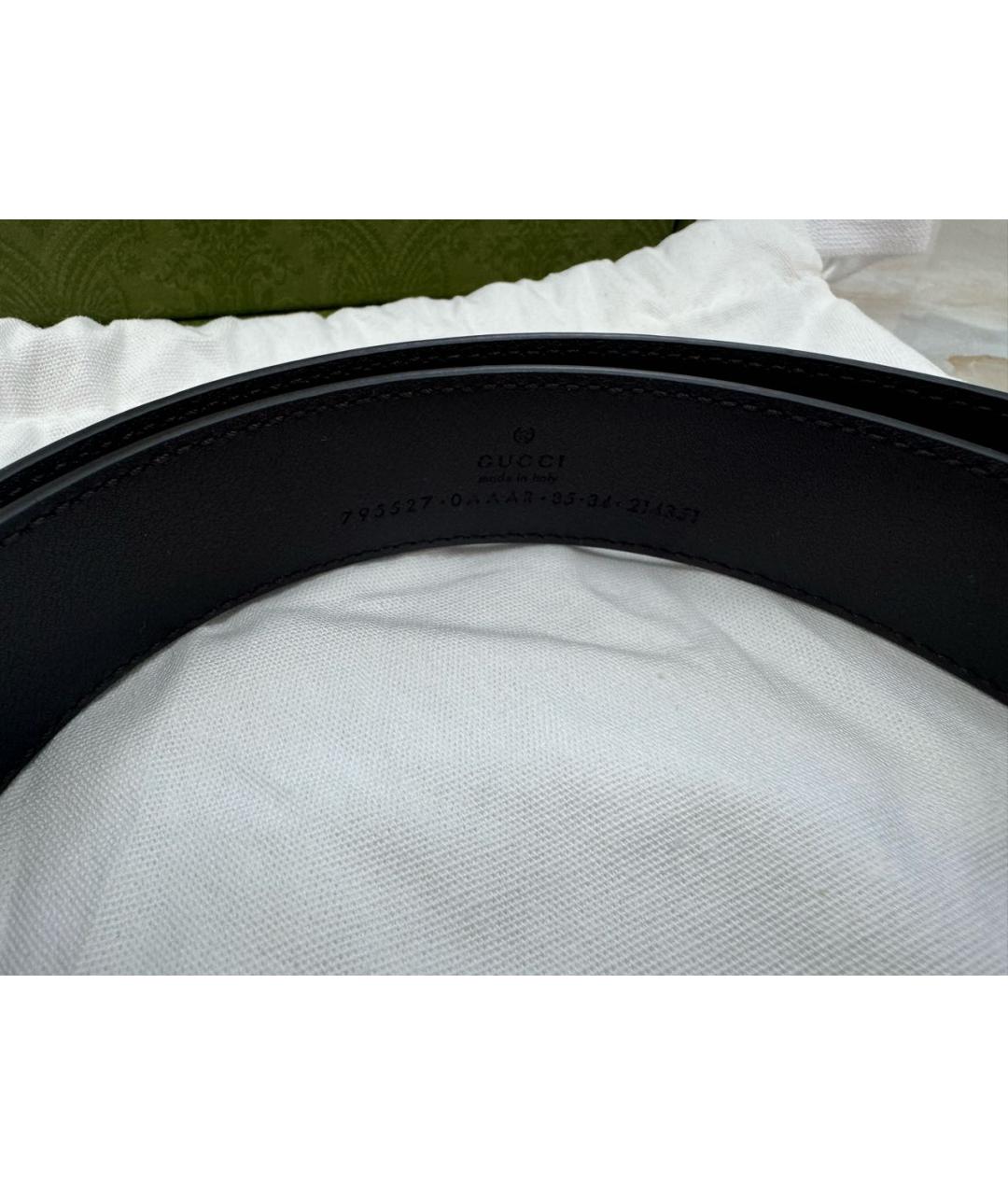 GUCCI Коричневый кожаный ремень, фото 3