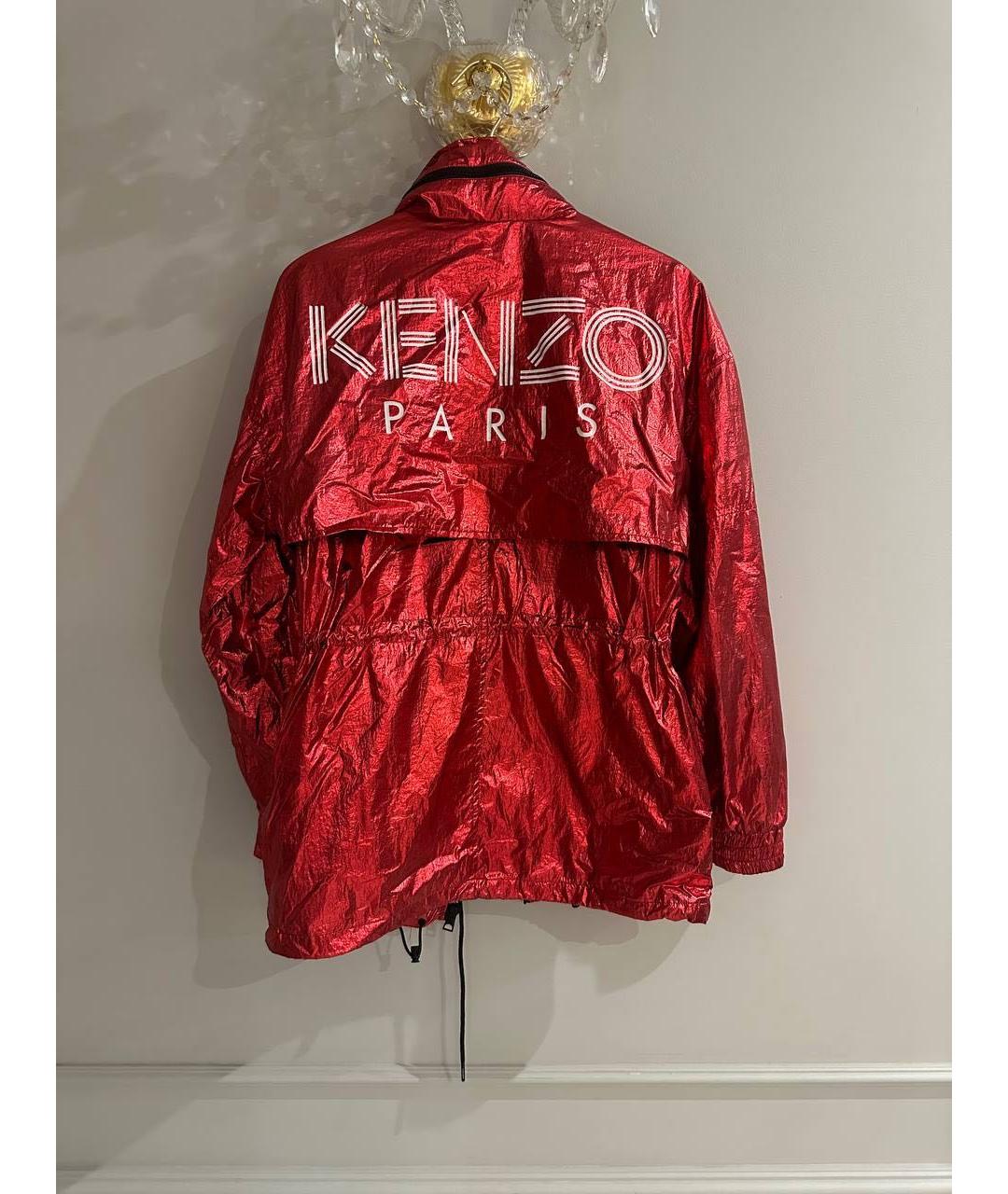 KENZO Красный тренч/плащ, фото 2