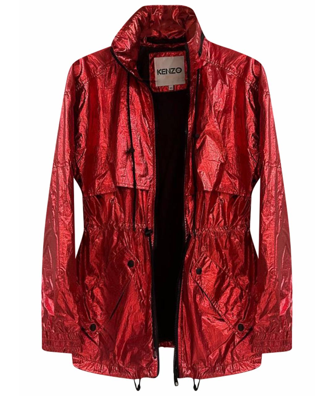 KENZO Красный тренч/плащ, фото 1