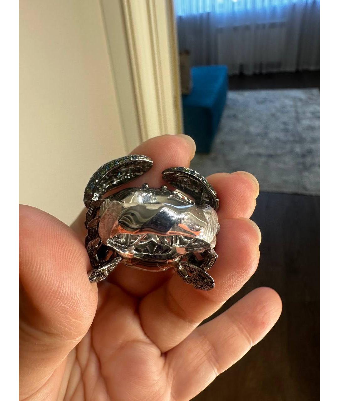 STEPHEN WEBSTER Зеленые кольцо из белого золота, фото 4