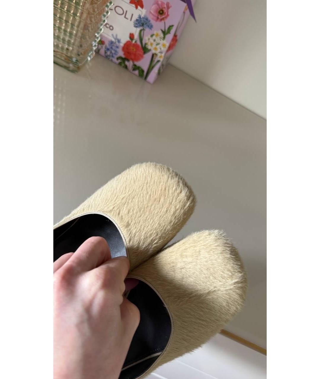 THE ROW Бежевые туфли, фото 3